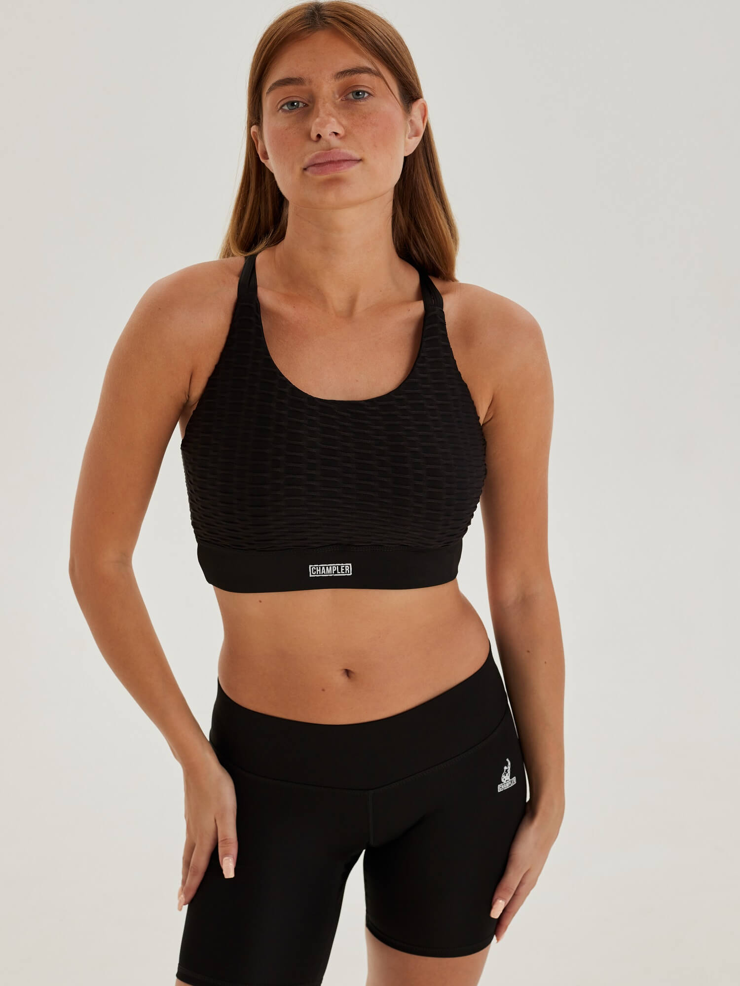 Топ CHAMP Texture Top Черный