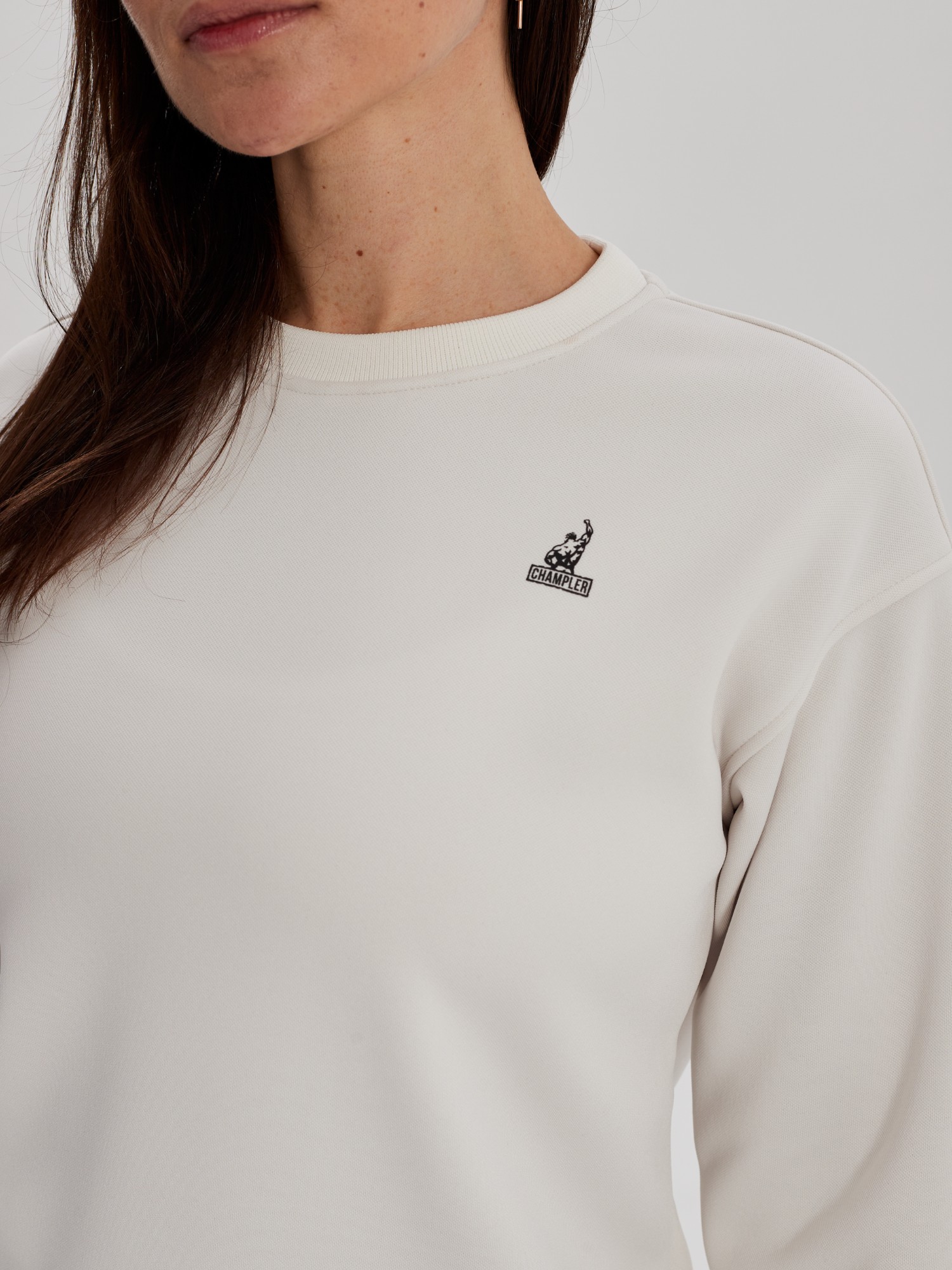 Свитшот утепленный женский CHAMP 2Sweatshirt Айвори