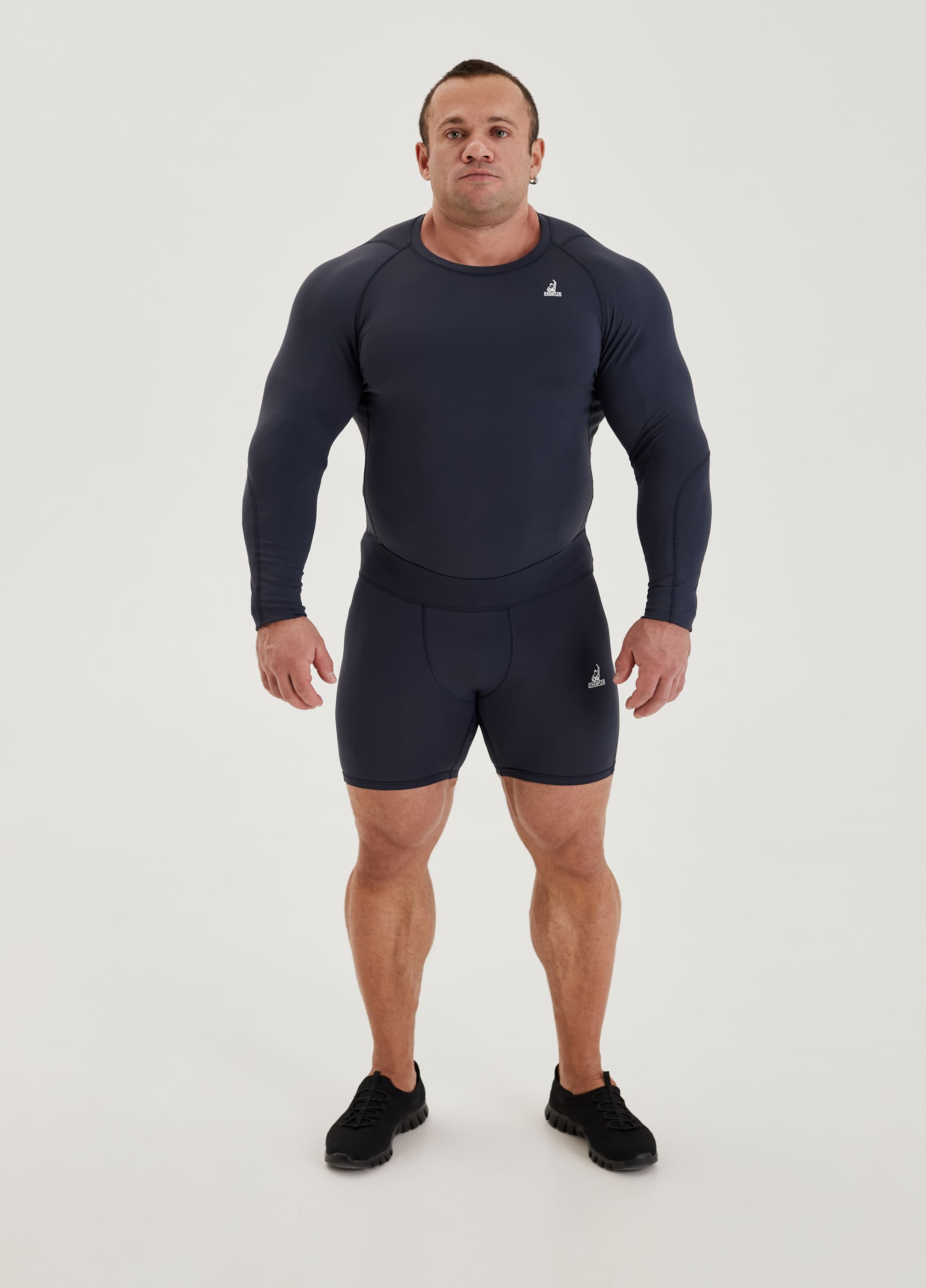 Компрессионный Рашгард Мужской CHAMP Rashguard Long Синий