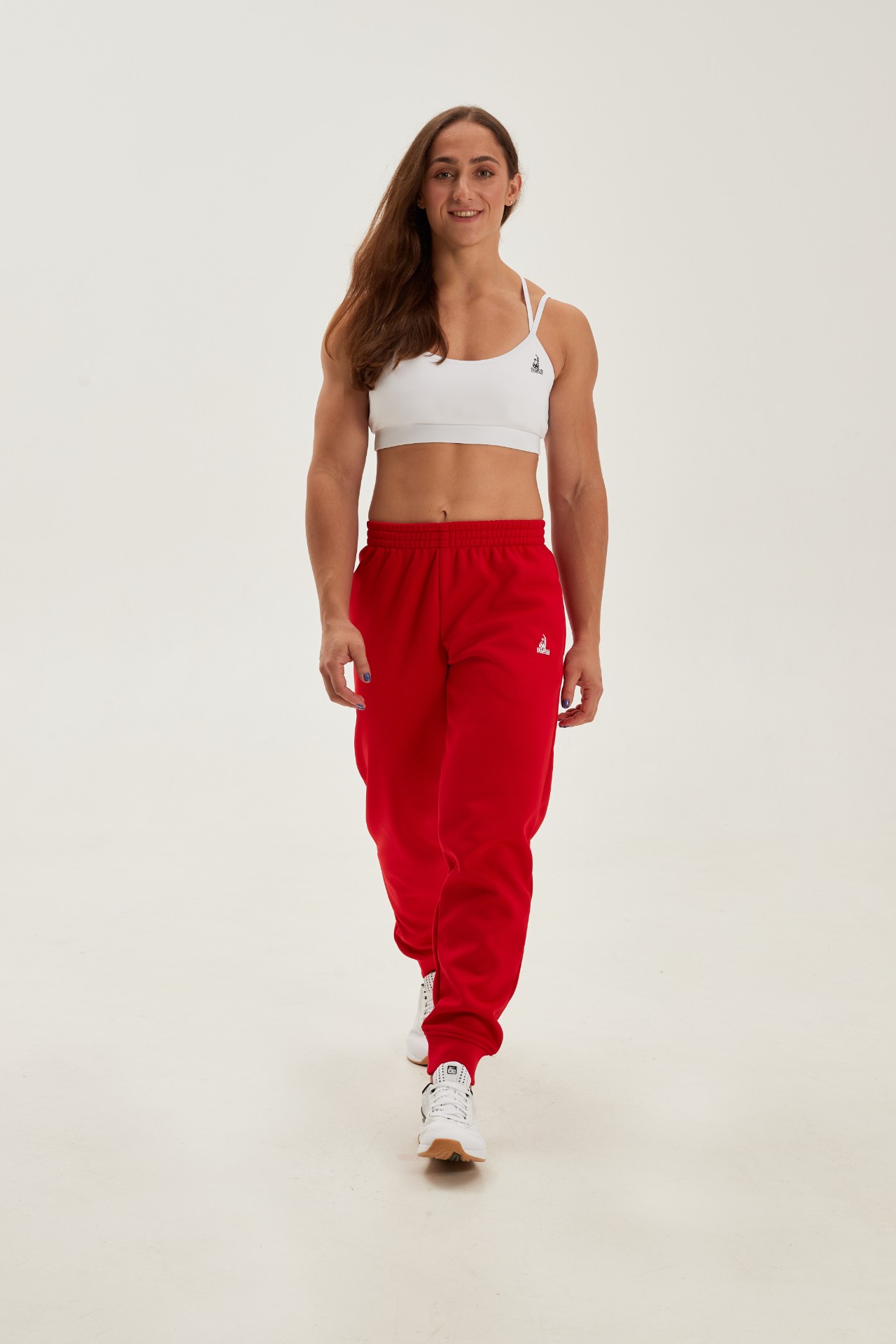 Штаны женские утепленные CHAMP Joggers Красные