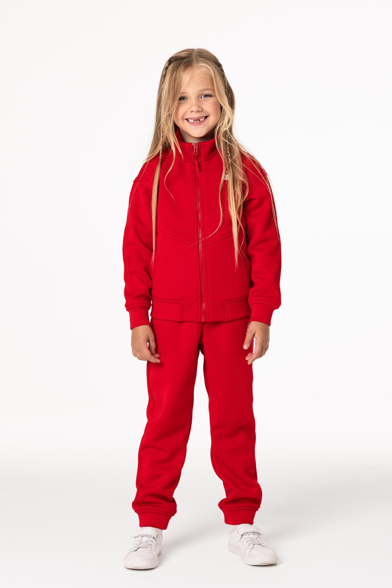 Олимпийка утепленная Детская CHAMP Olimpion Kids Красная