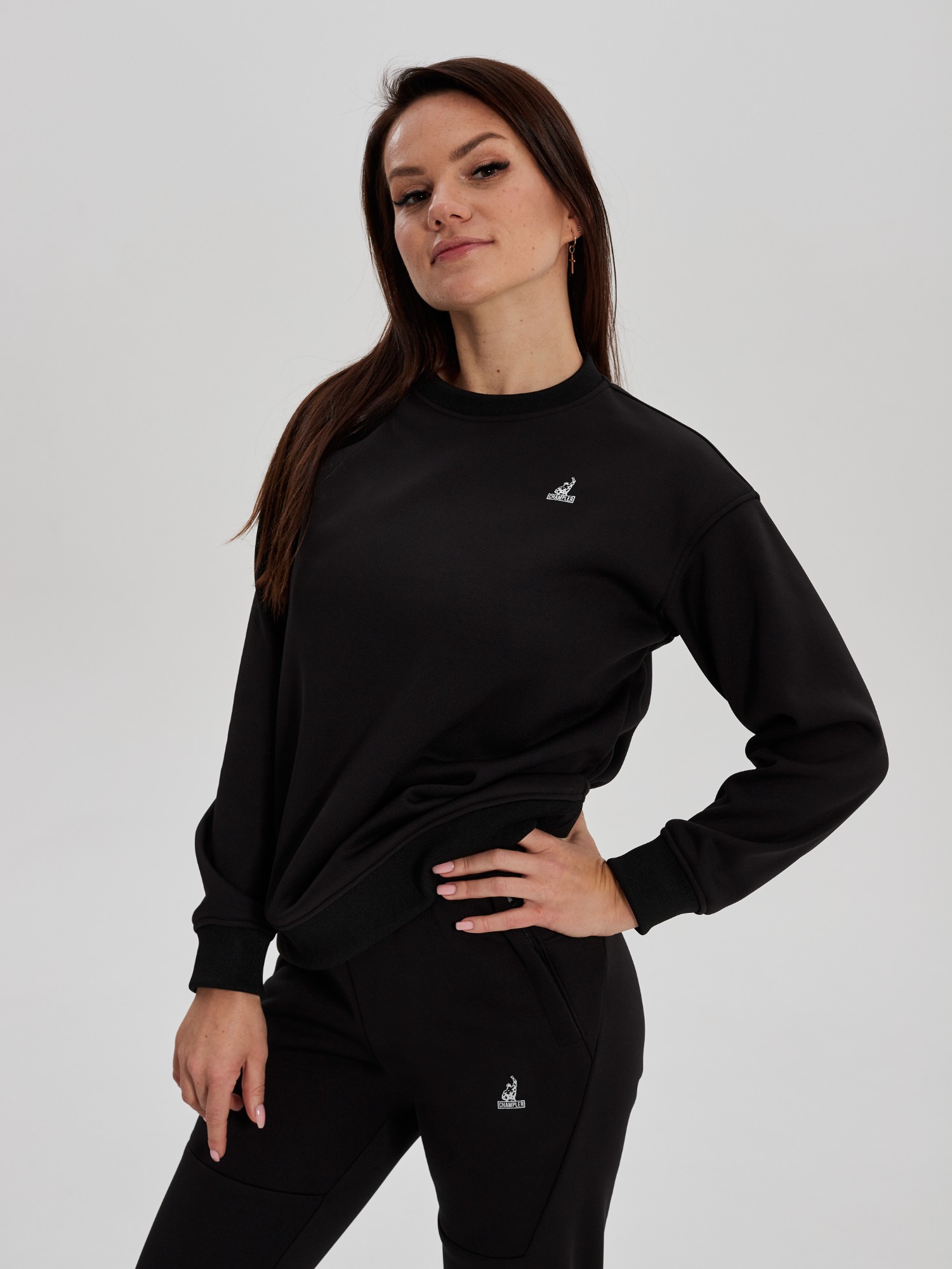 Свитшот утепленный женский CHAMP 2Sweatshirt Черный