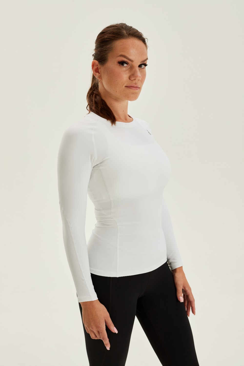 Компрессионный Рашгард женский CHAMP Rashguard Long Белый