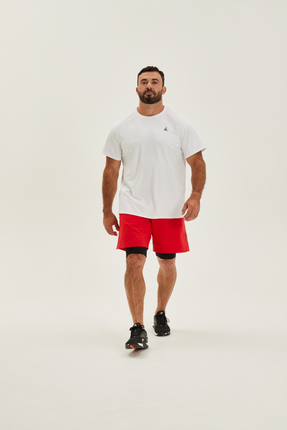 Шорты Двухслойные мужские CHAMP WORKOUT Красные
