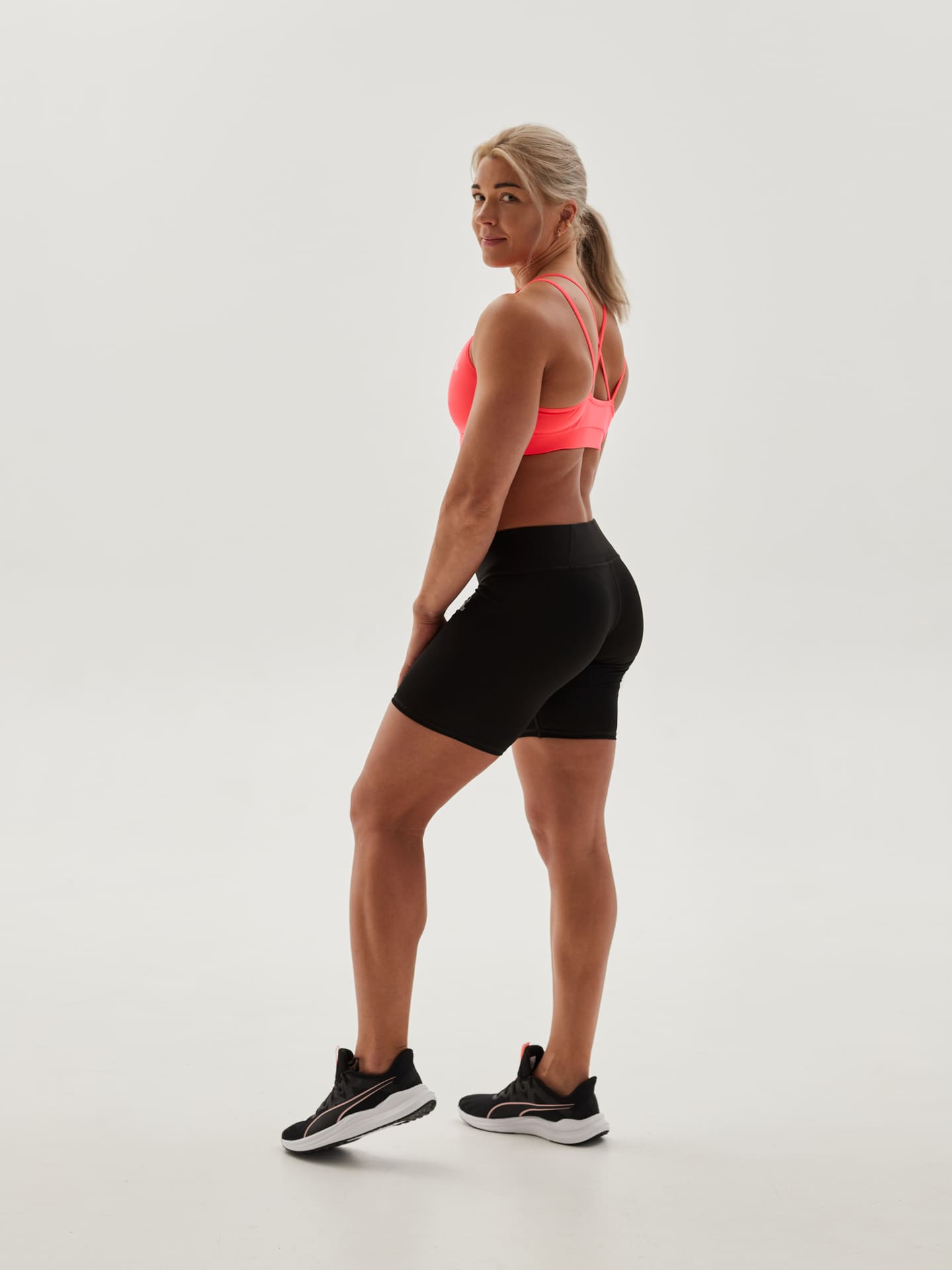 Топ женский CHAMP Crop Top Пинк Неон