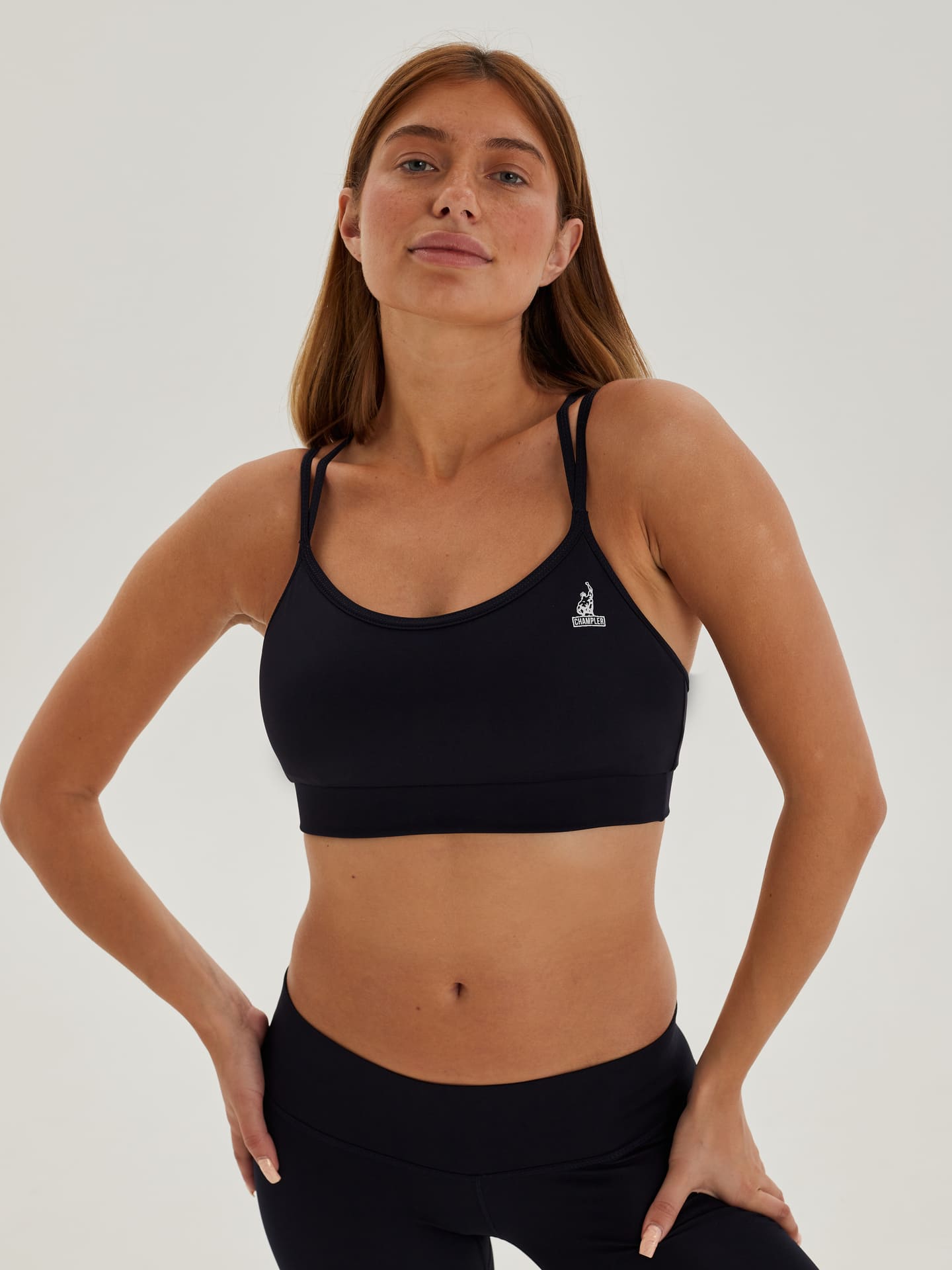 Топ женский CHAMP Crop Top Темно-синий