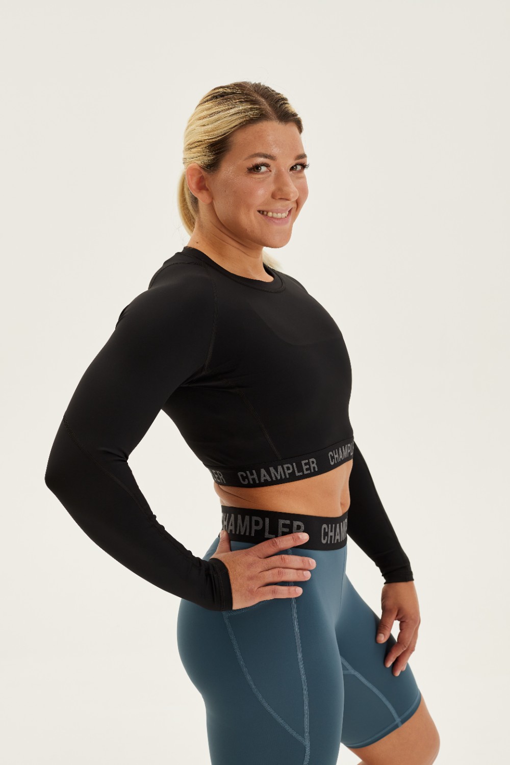 Компрессионный Рашгард женский CHAMP Rashguard UP Черный
