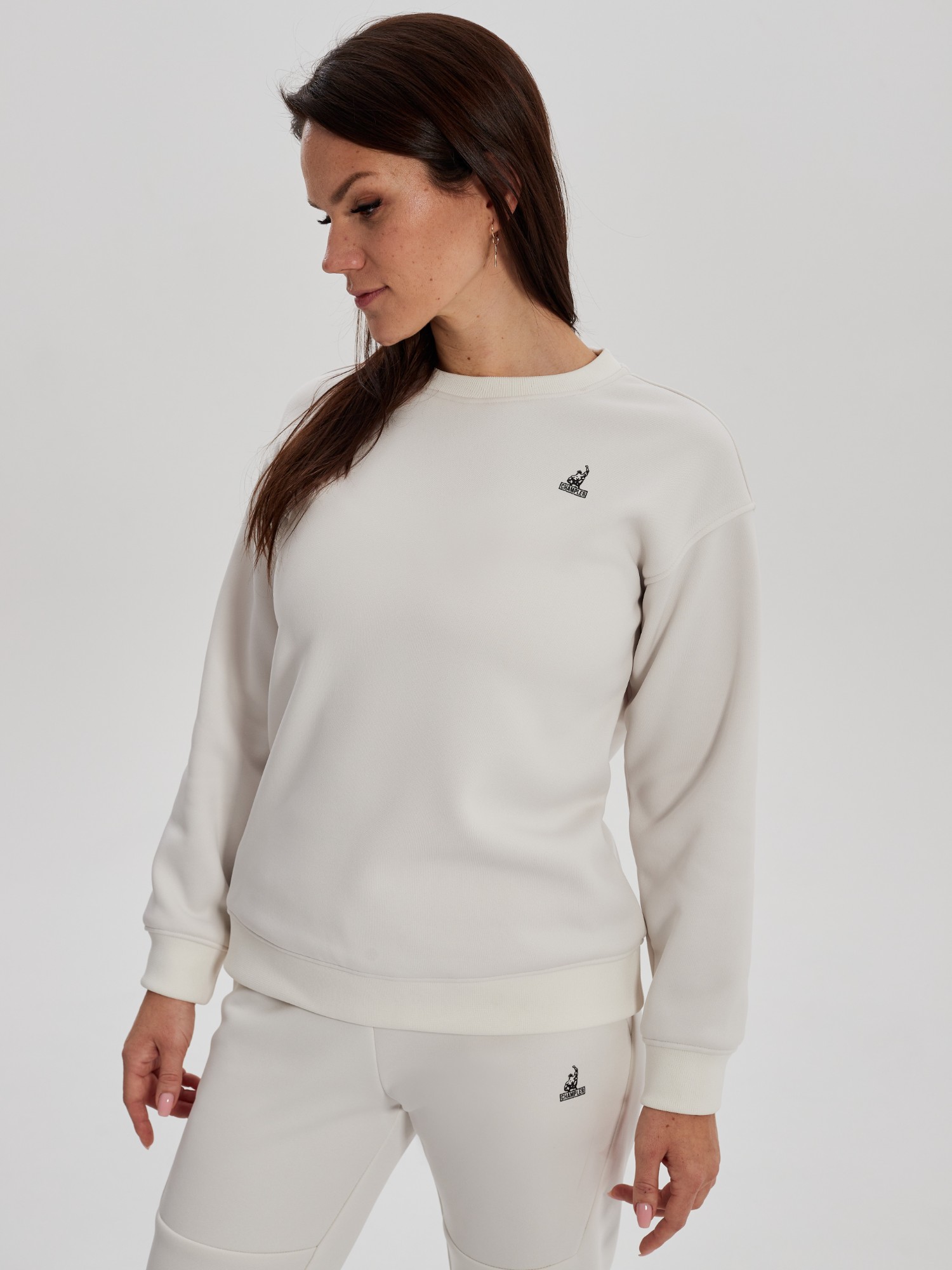 Свитшот утепленный женский CHAMP 2Sweatshirt Айвори