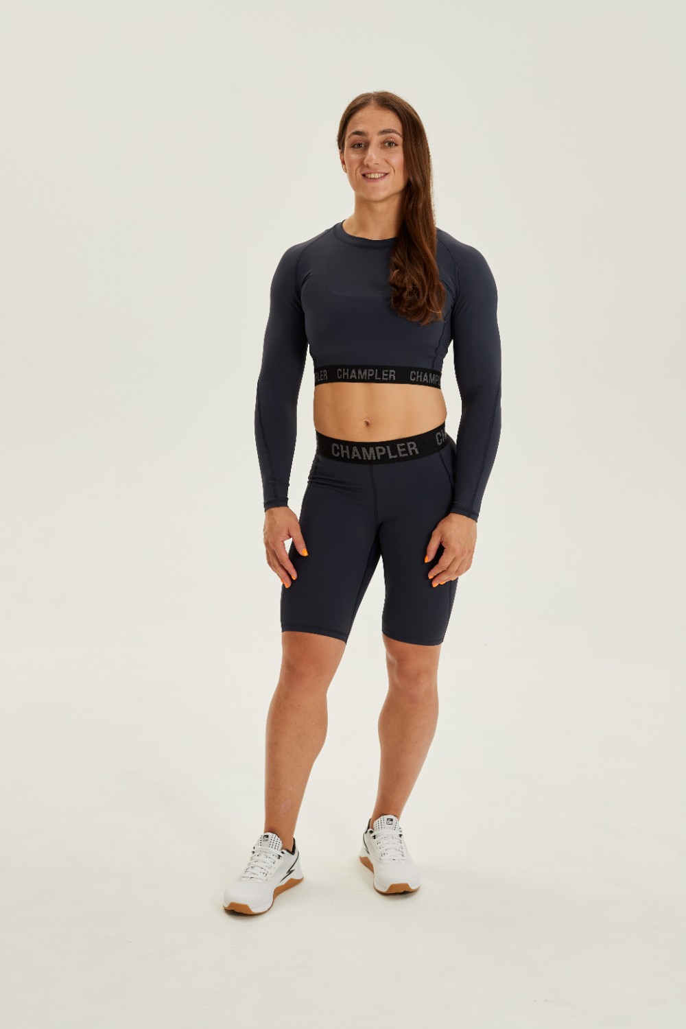 Компрессионный Рашгард женский CHAMP Rashguard UP Синий