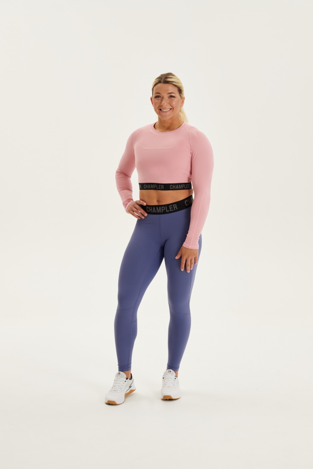 Компрессионный Рашгард женский CHAMP Rashguard UP Пинк