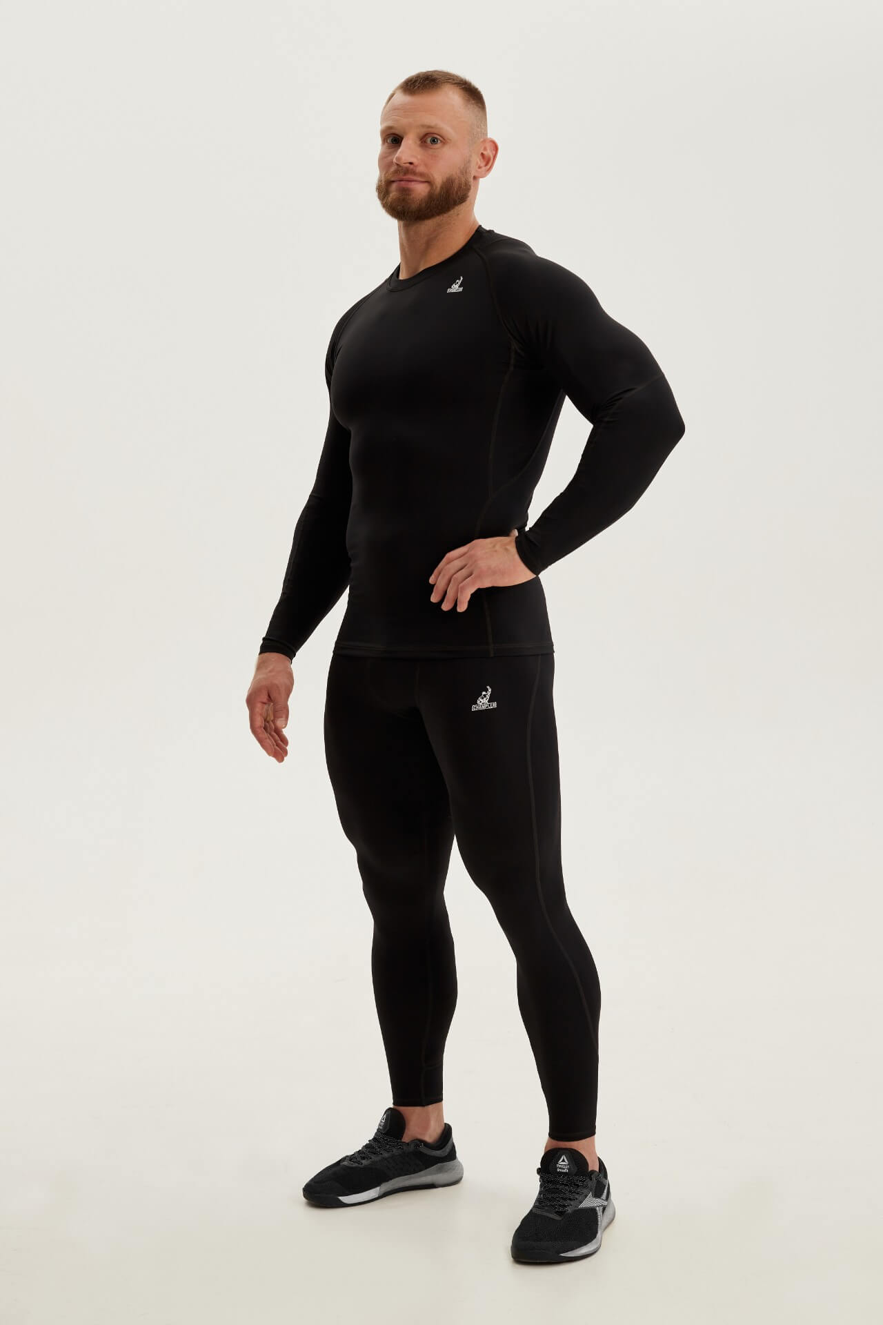 Компрессионный Рашгард Мужской CHAMP Rashguard Long Черный