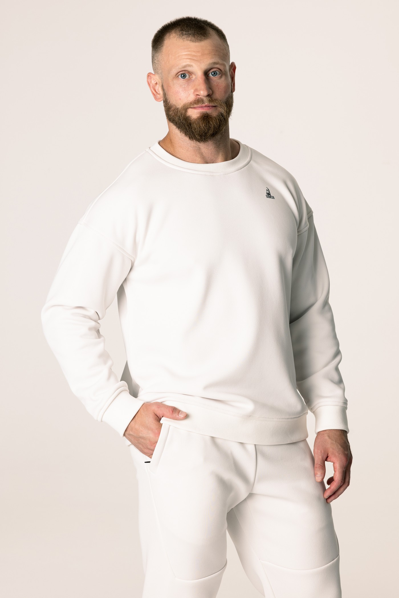 Свитшот утепленный мужской CHAMP 2Sweatshirt Айвори