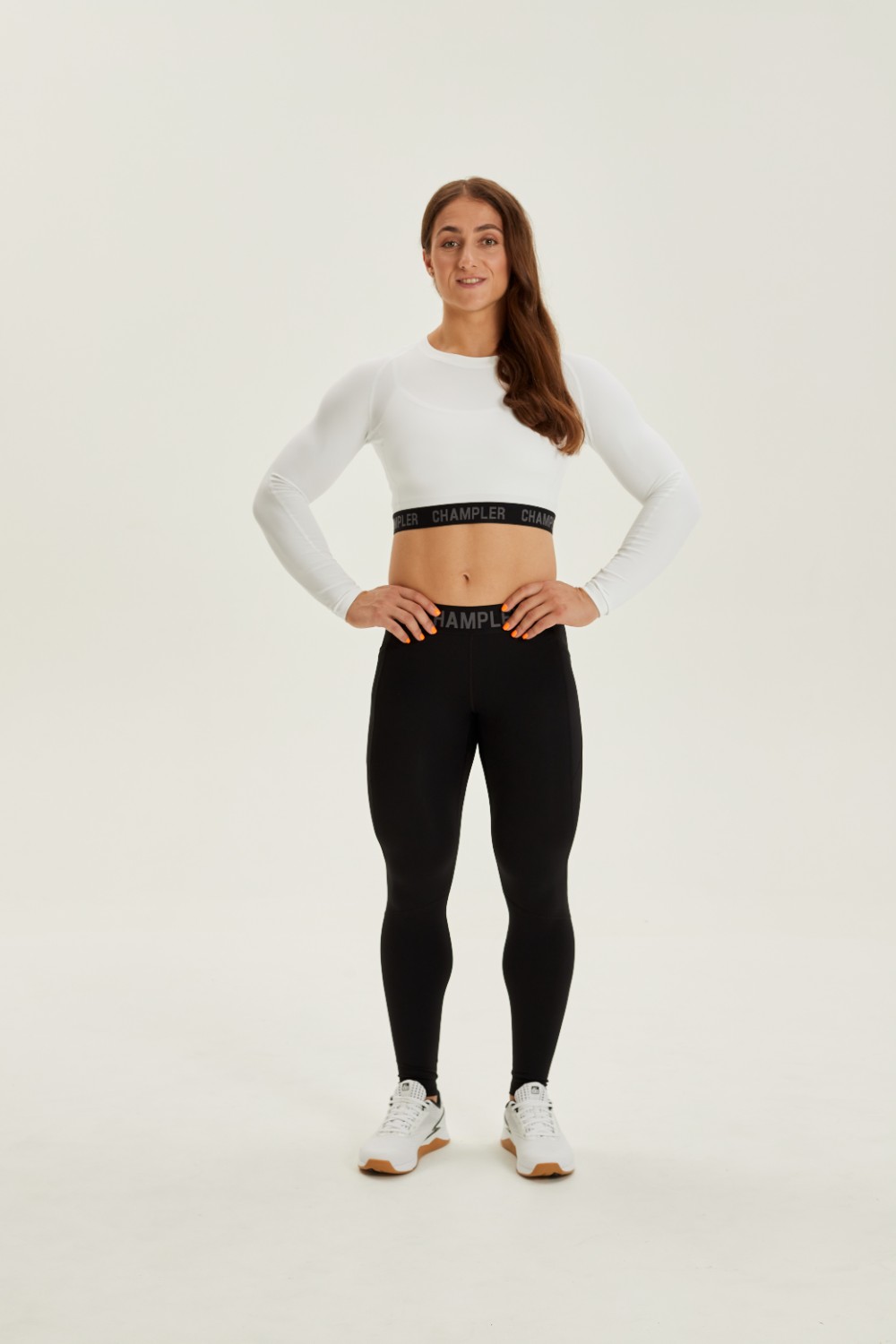 Компрессионный Рашгард женский CHAMP Rashguard UP Белый