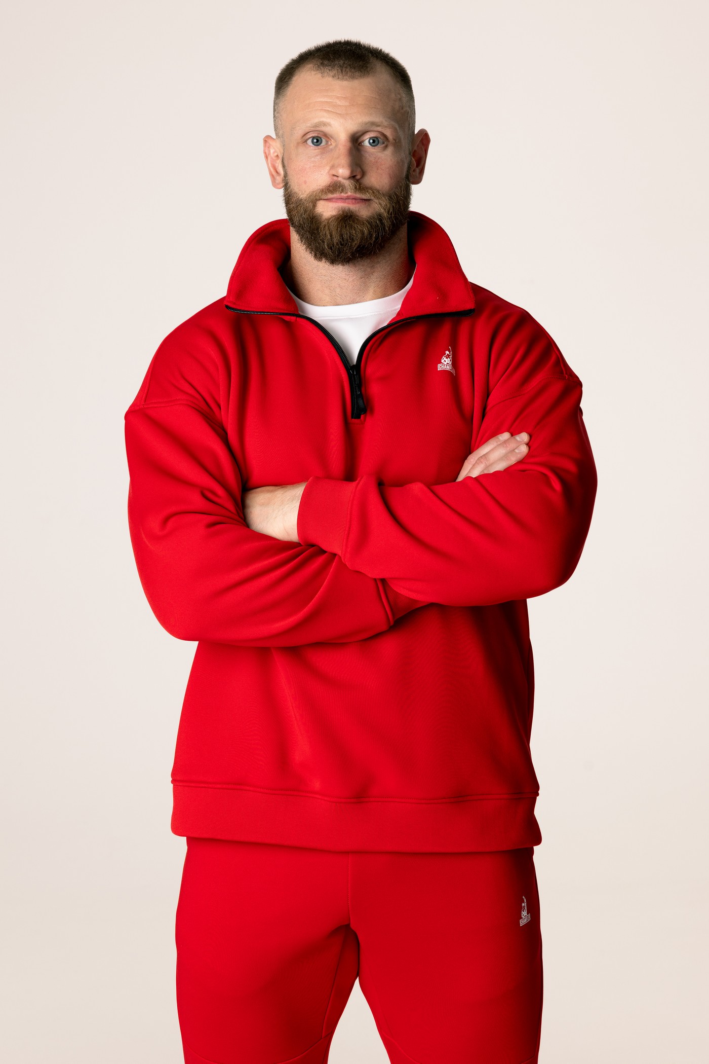 Олимпийка утепленная мужская CHAMP 2Olimpion Красная
