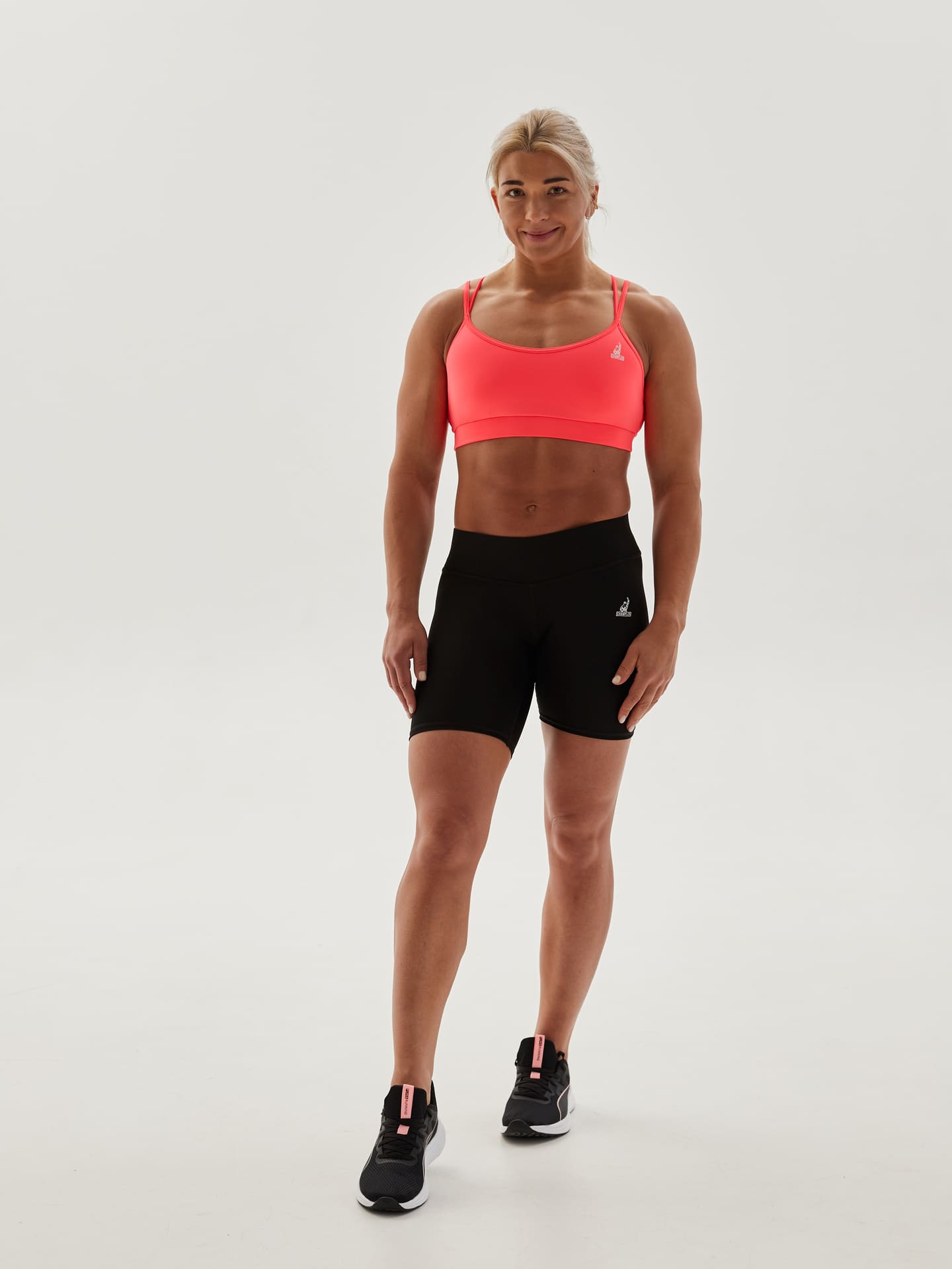 Топ женский CHAMP Crop Top Пинк Неон