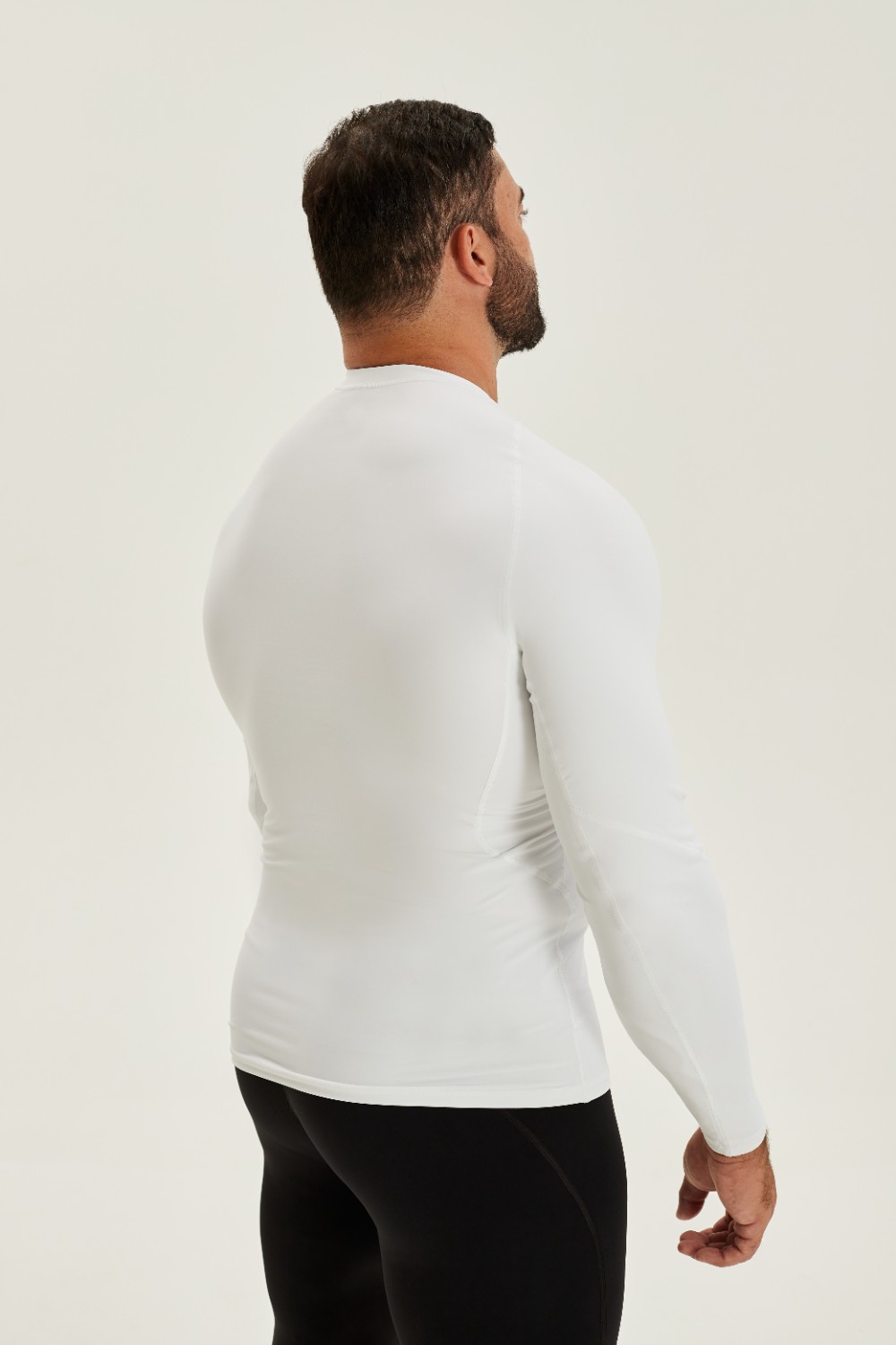 Компрессионный Рашгард мужской CHAMP Rashguard Long Белый