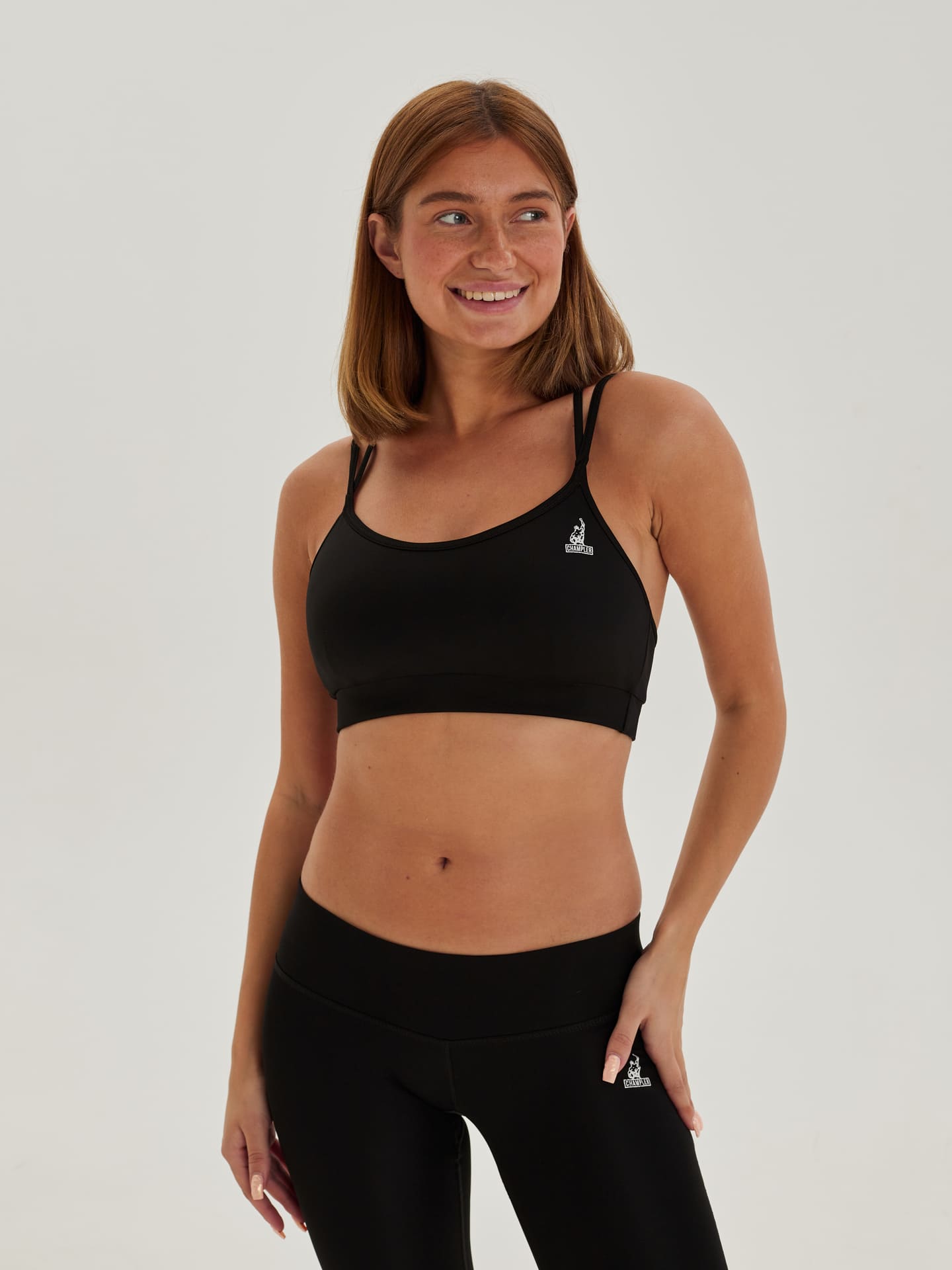 Топ женский CHAMP Crop Top Черный