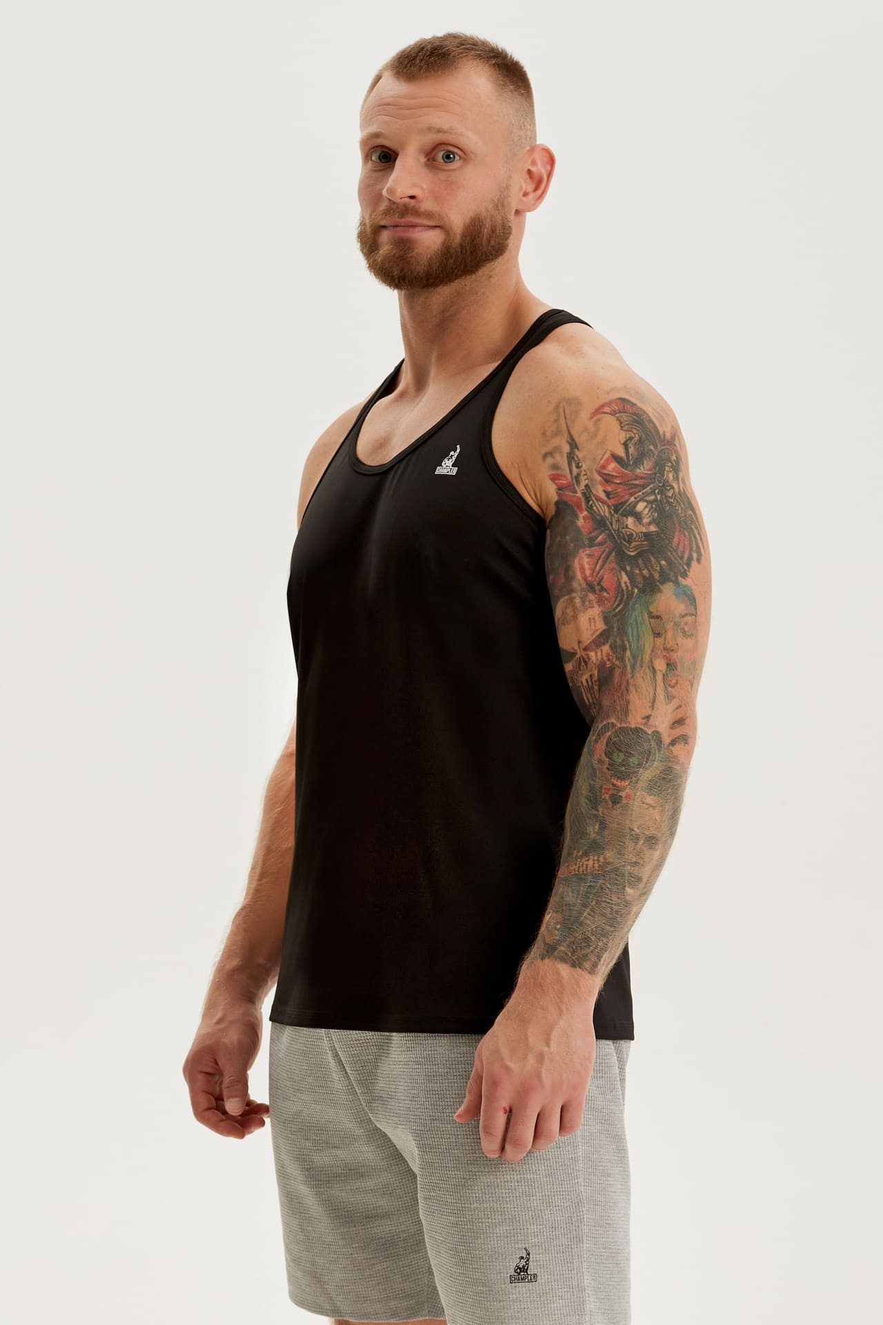 Майка Мужская CHAMP Fighter Черная