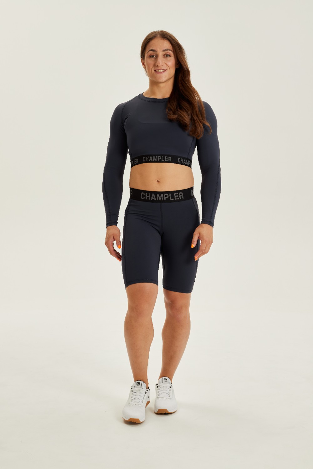 Компрессионный Рашгард женский CHAMP Rashguard UP Синий