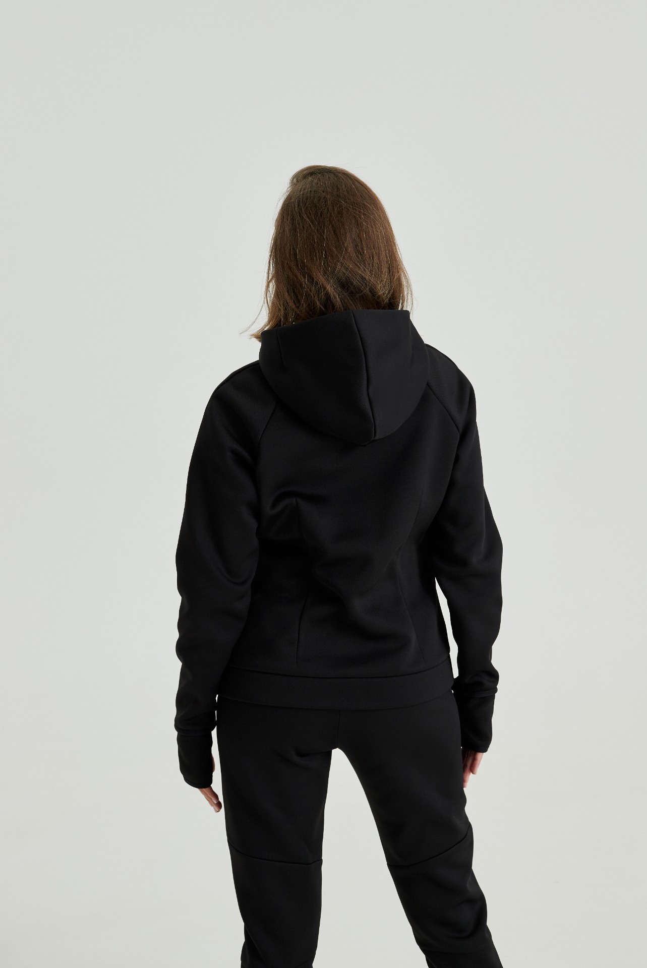 Кофта утепленная женская с капюшоном CHAMP Hoodie Черная