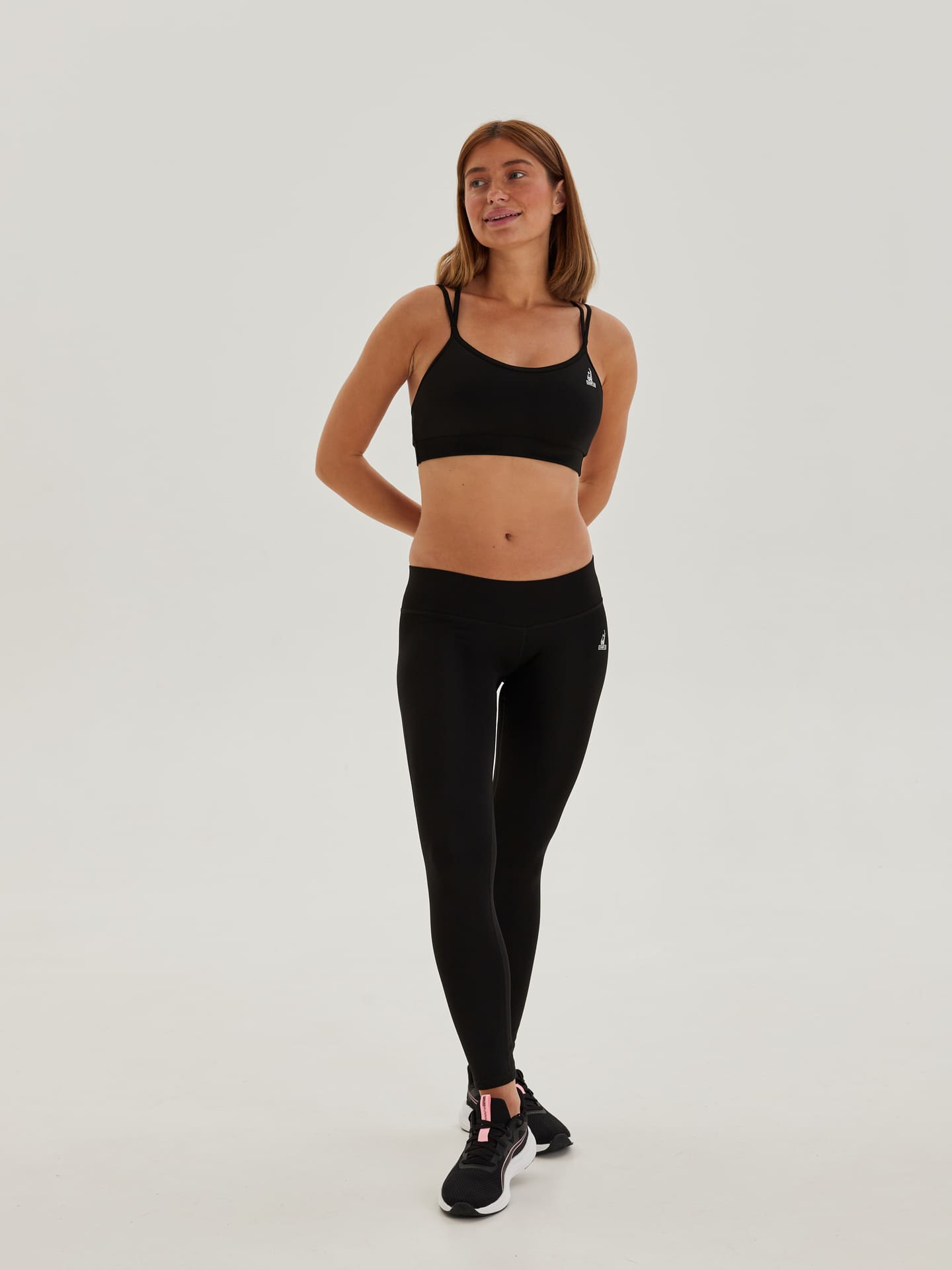Легинсы низкой посадки женские CHAMP 2FIT Черные