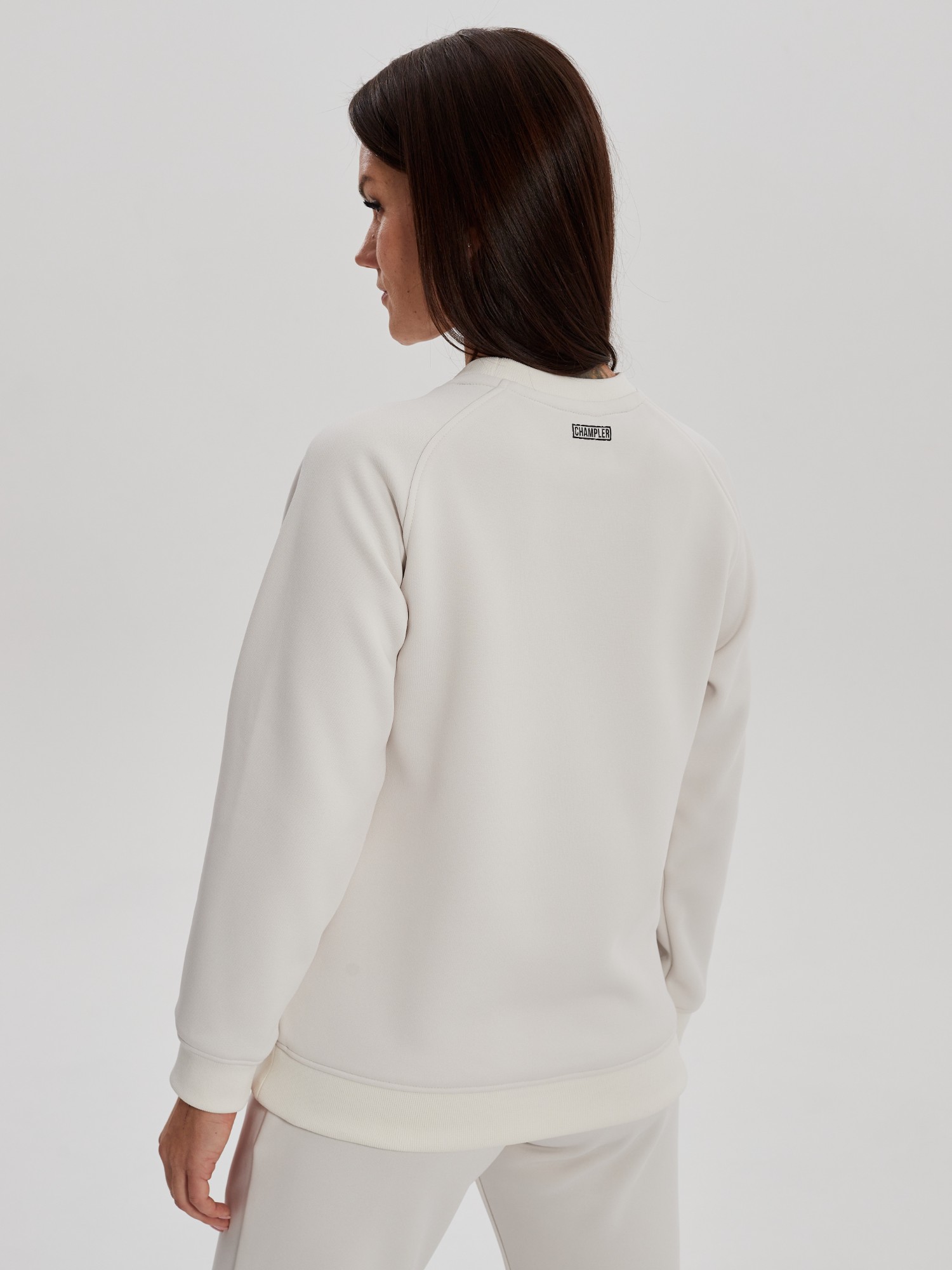Свитшот утепленный женский CHAMP Sweatshirt Айвори