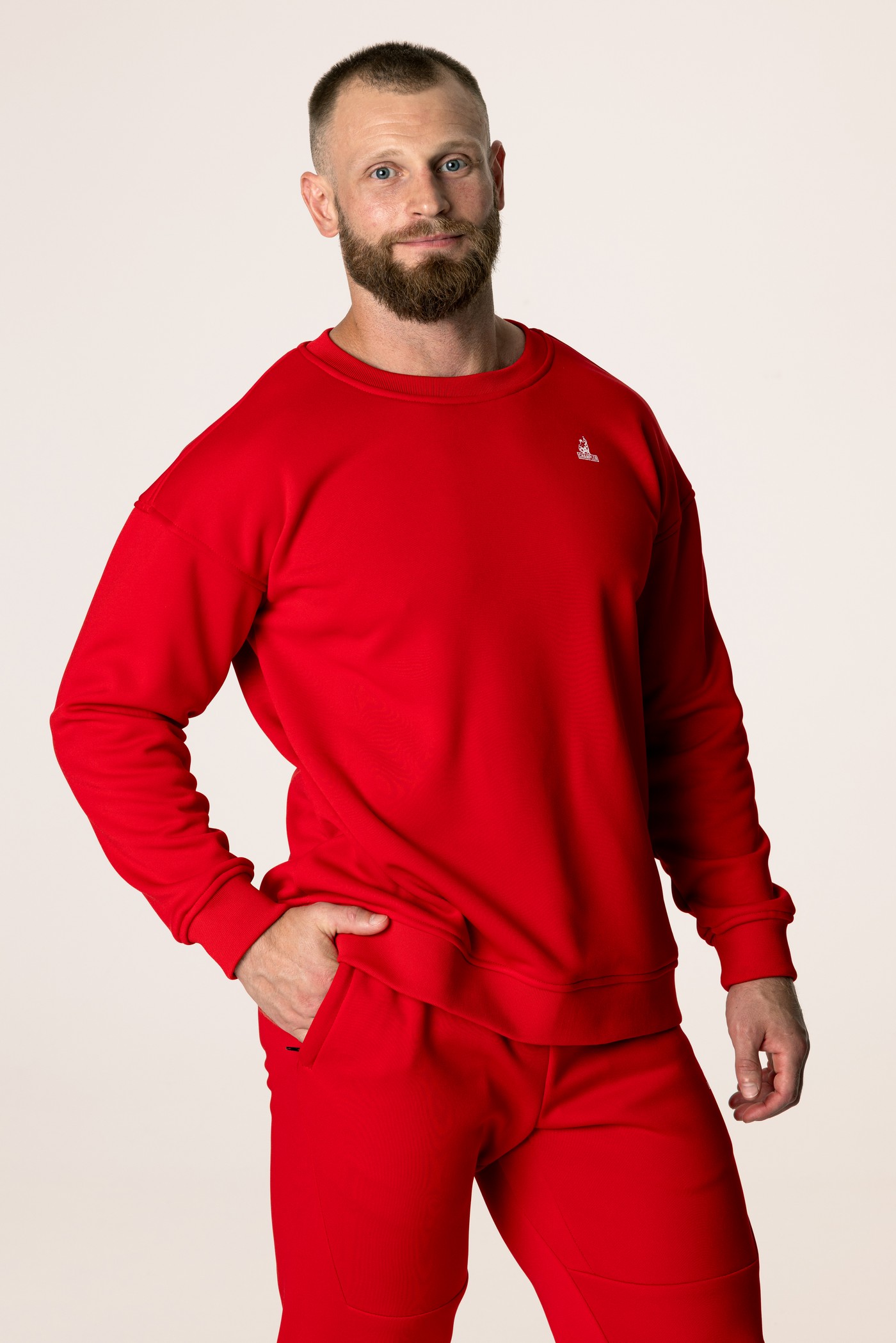 Свитшот утепленный мужской CHAMP 2Sweatshirt Красный