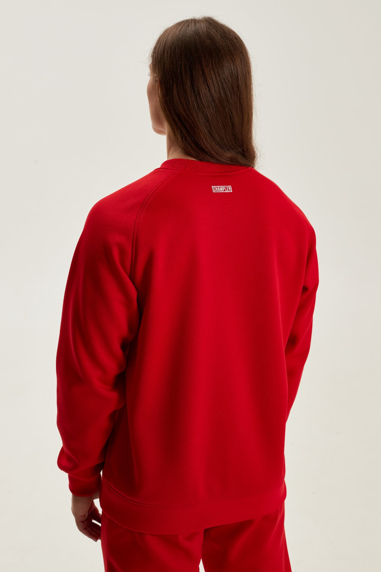 Свитшот утепленный женский CHAMP Sweatshirt Красный