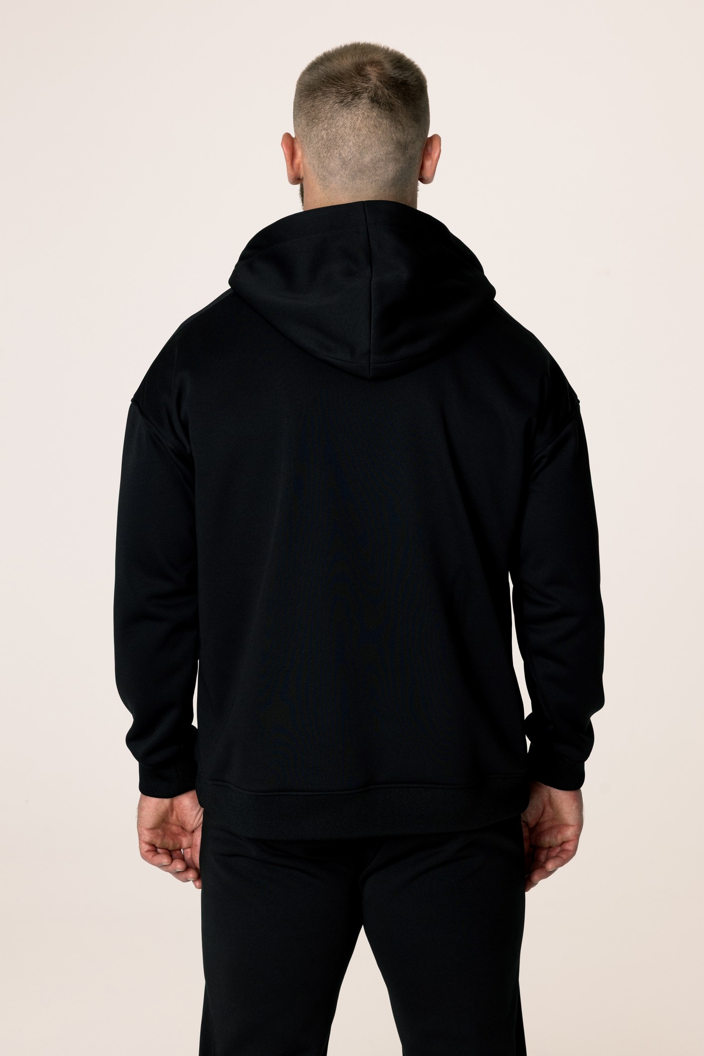 Кофта утепленная мужские с капюшоном CHAMP 2Hoodie Черная