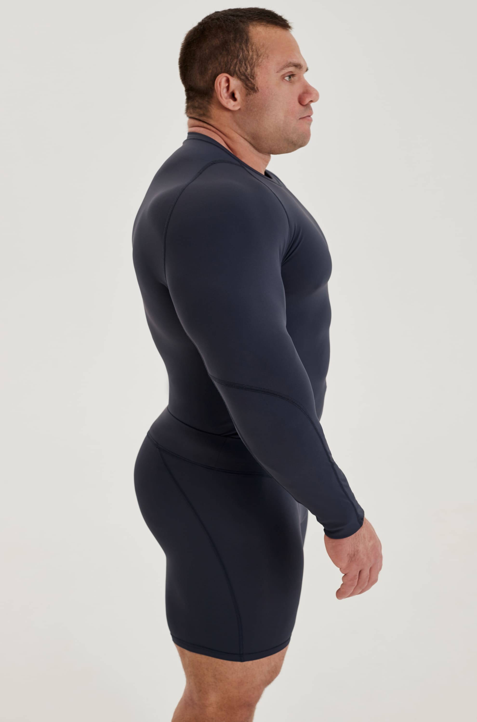 Компрессионный Рашгард Мужской CHAMP Rashguard Long Синий