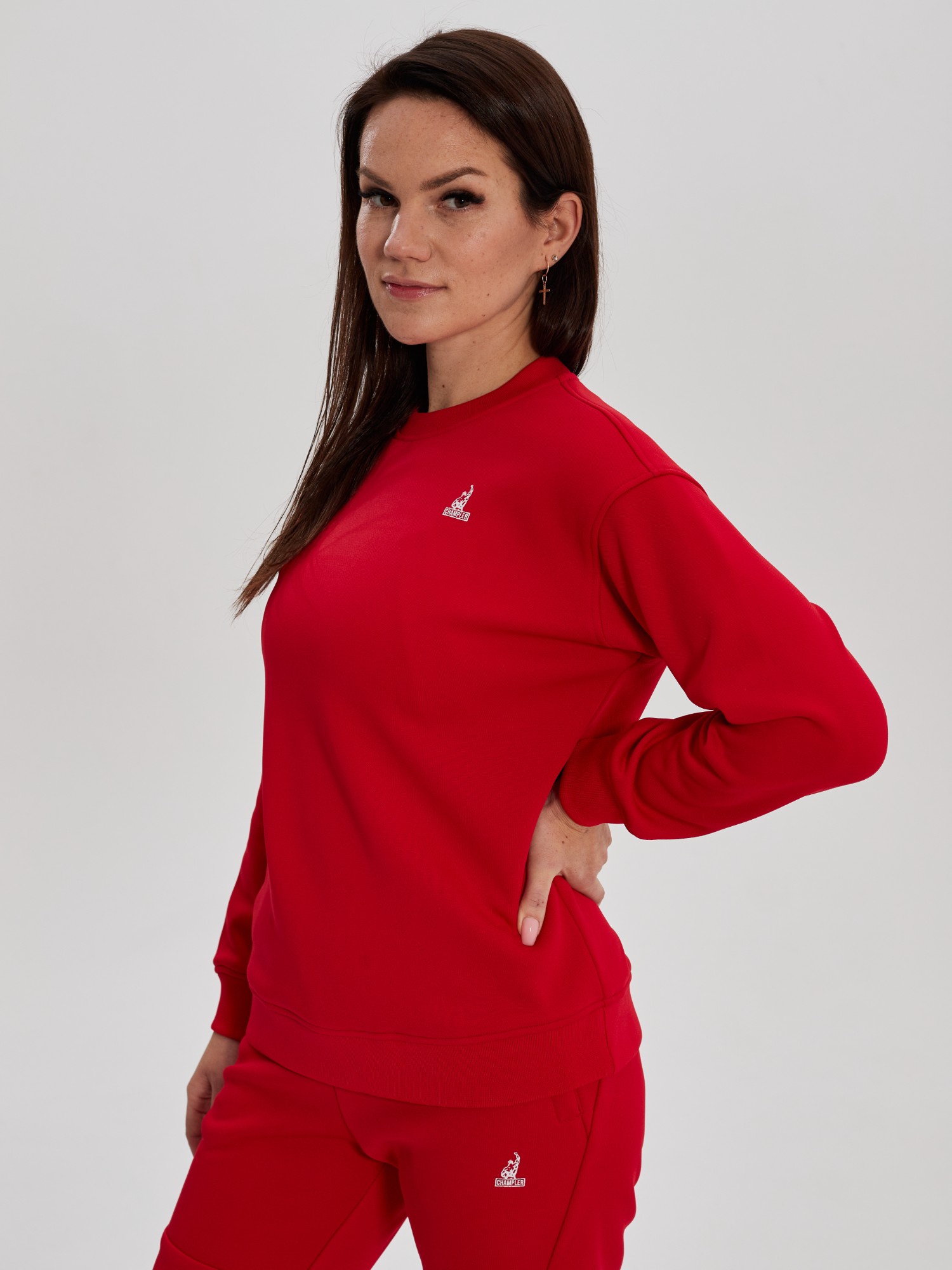 Свитшот утепленный женский CHAMP 2Sweatshirt Красный