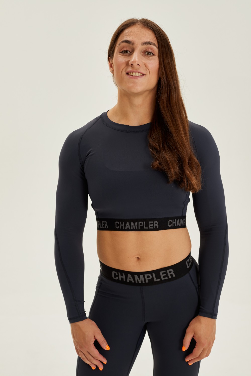 Компрессионный Рашгард женский CHAMP Rashguard UP Синий