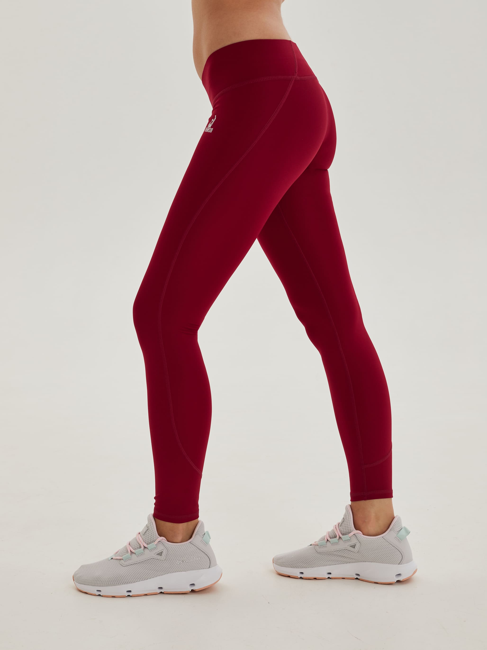 Легинсы низкой посадки женские CHAMP 2FIT Бордо