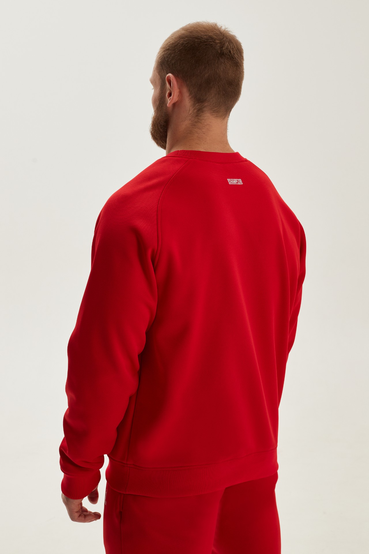 Свитшот утепленный мужской CHAMP Sweatshirt Красный