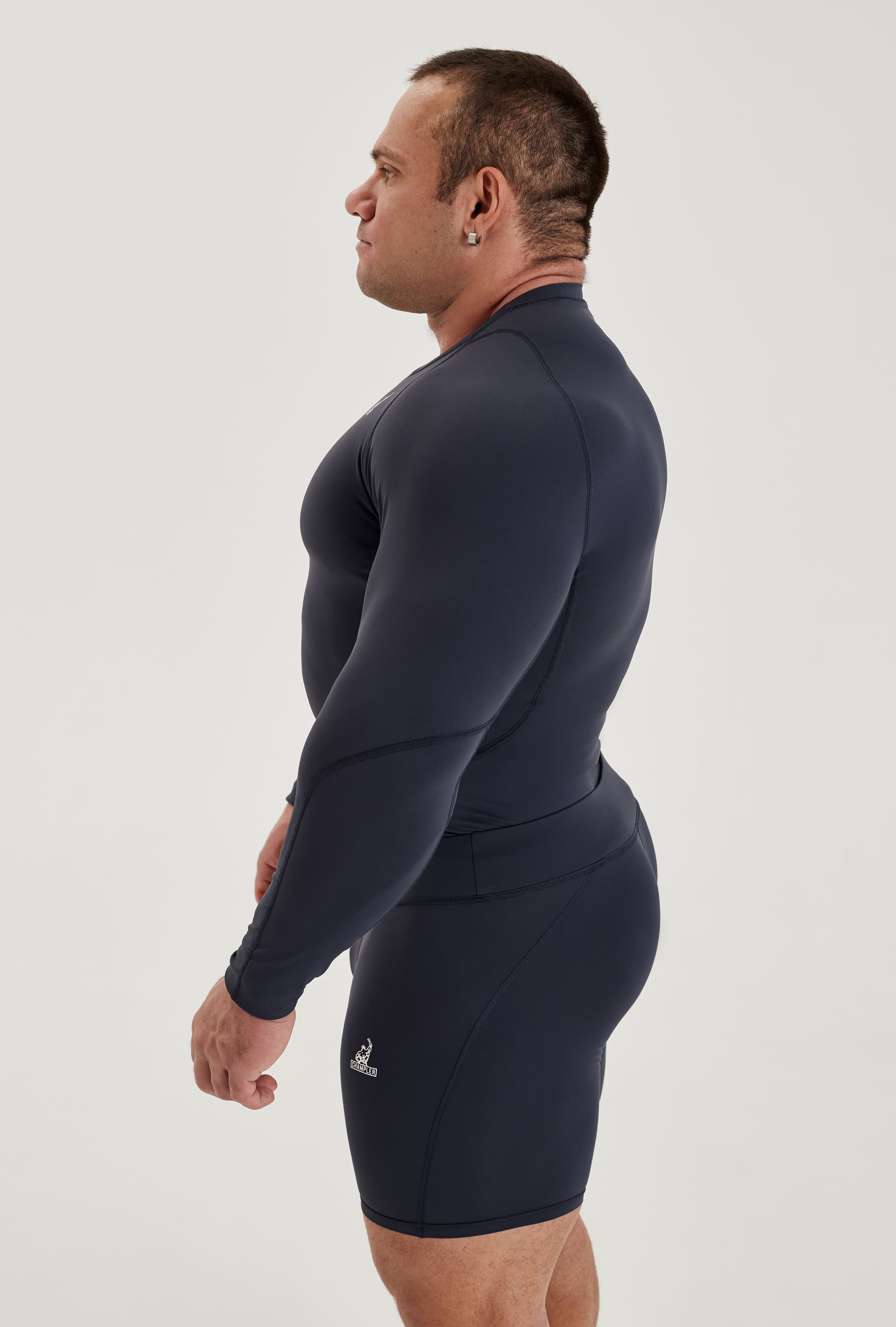 Компрессионный Рашгард Мужской CHAMP Rashguard Long Синий