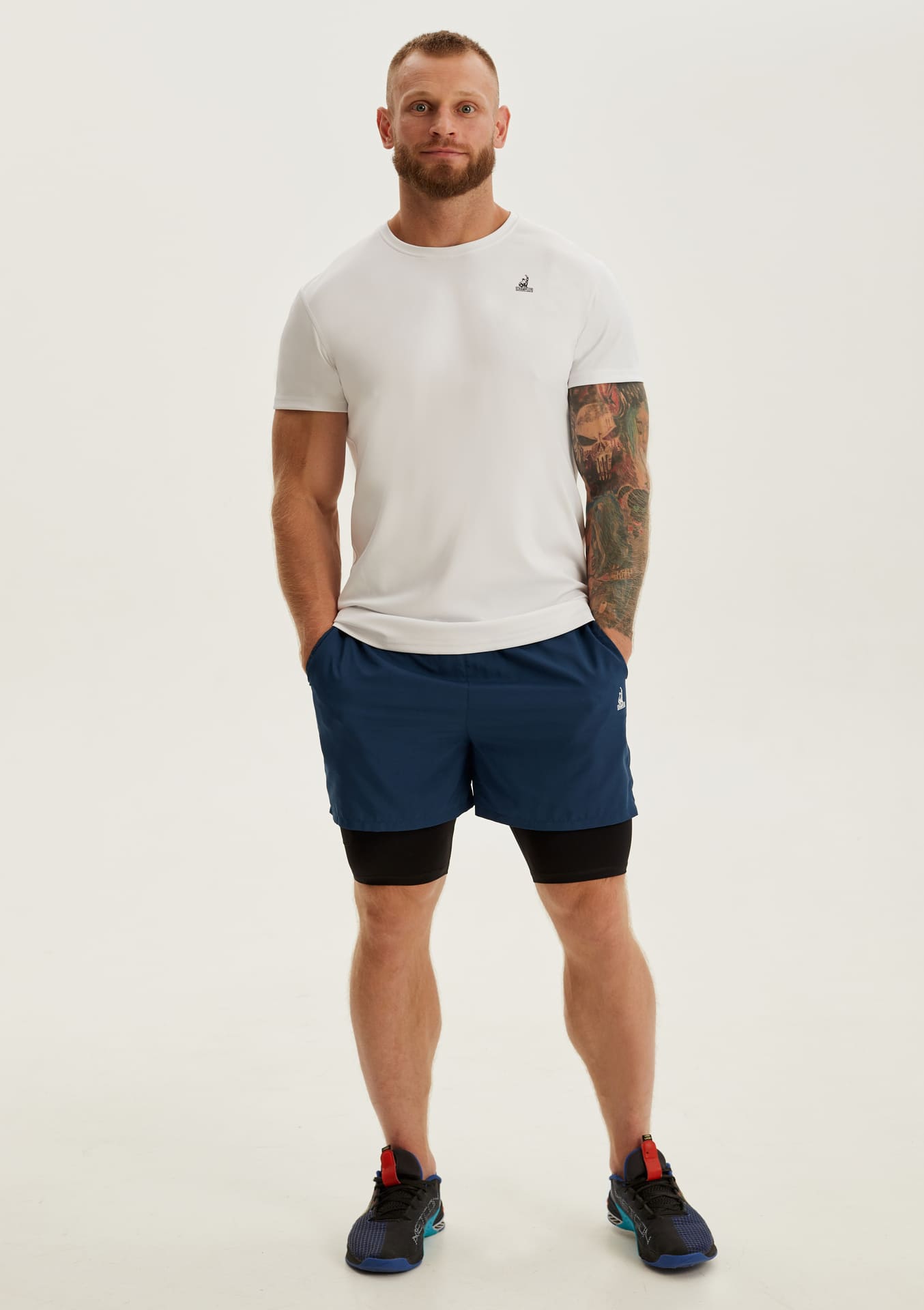 Шорты Двухслойные мужские CHAMP Shorts PRO Синие