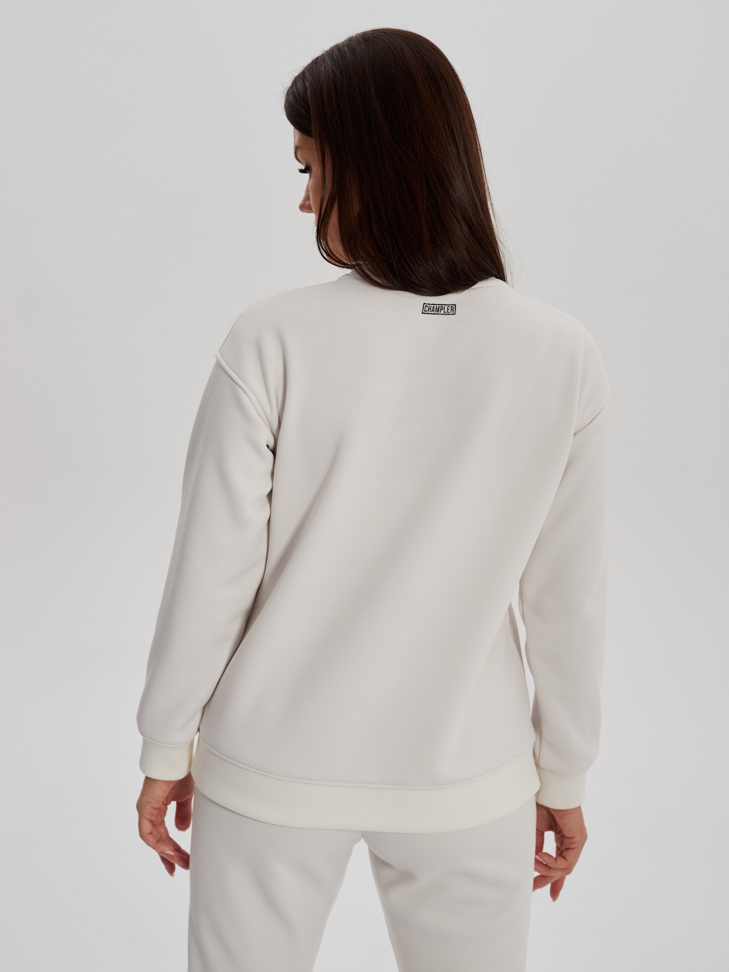 Свитшот утепленный женский CHAMP 2Sweatshirt Айвори