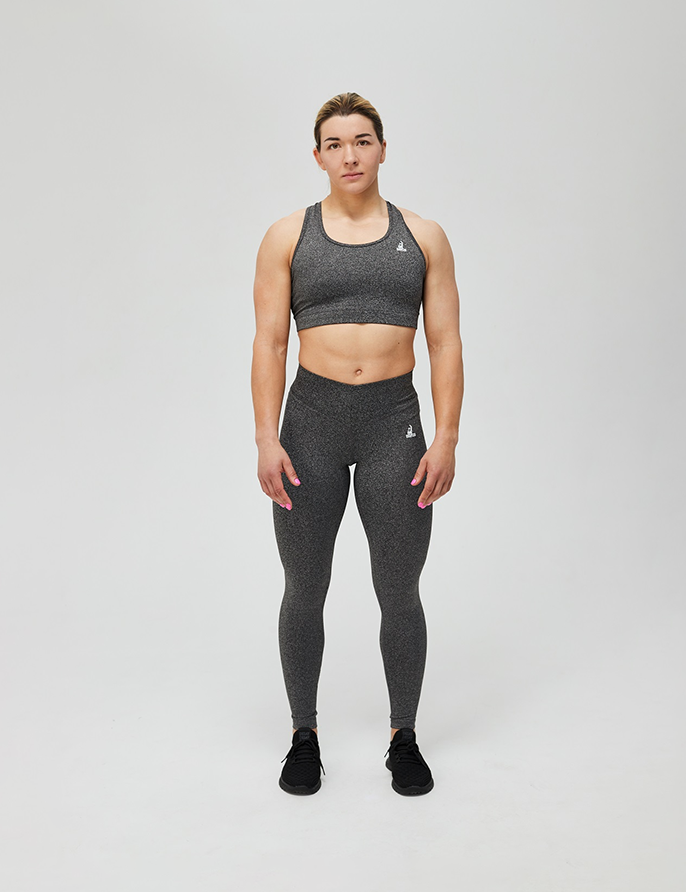 Лосины женские CHAMP Simple-Fit Серые