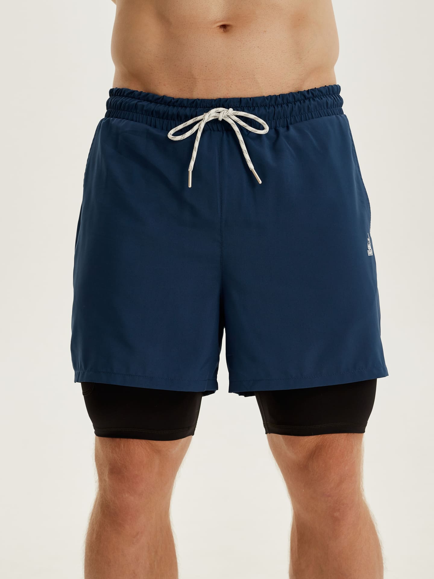 Шорты Двухслойные мужские CHAMP Shorts PRO Синие