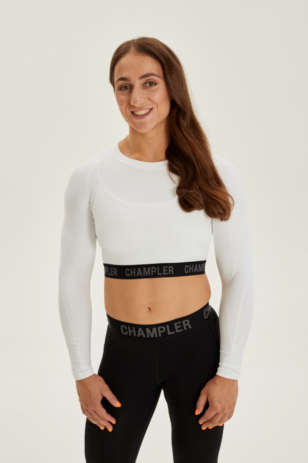 Компрессионный Рашгард женский CHAMP Rashguard UP Белый