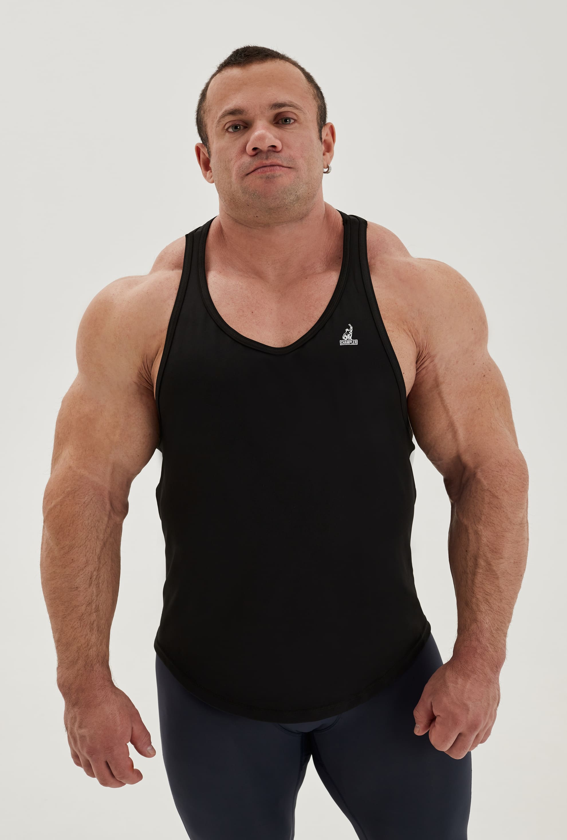 Майка мужская CHAMP Wrestling T-shirt Черная