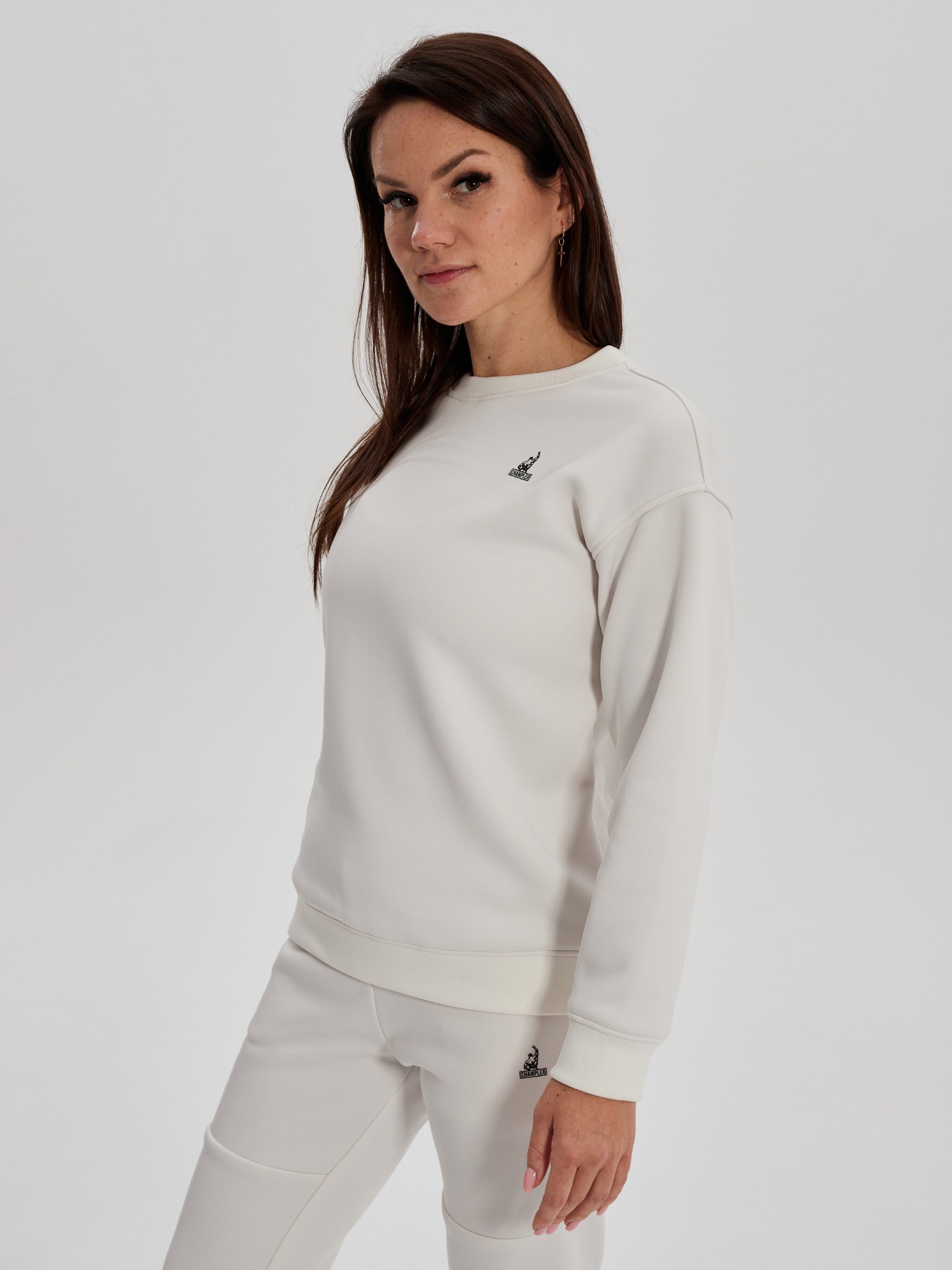 Свитшот утепленный женский CHAMP 2Sweatshirt Айвори