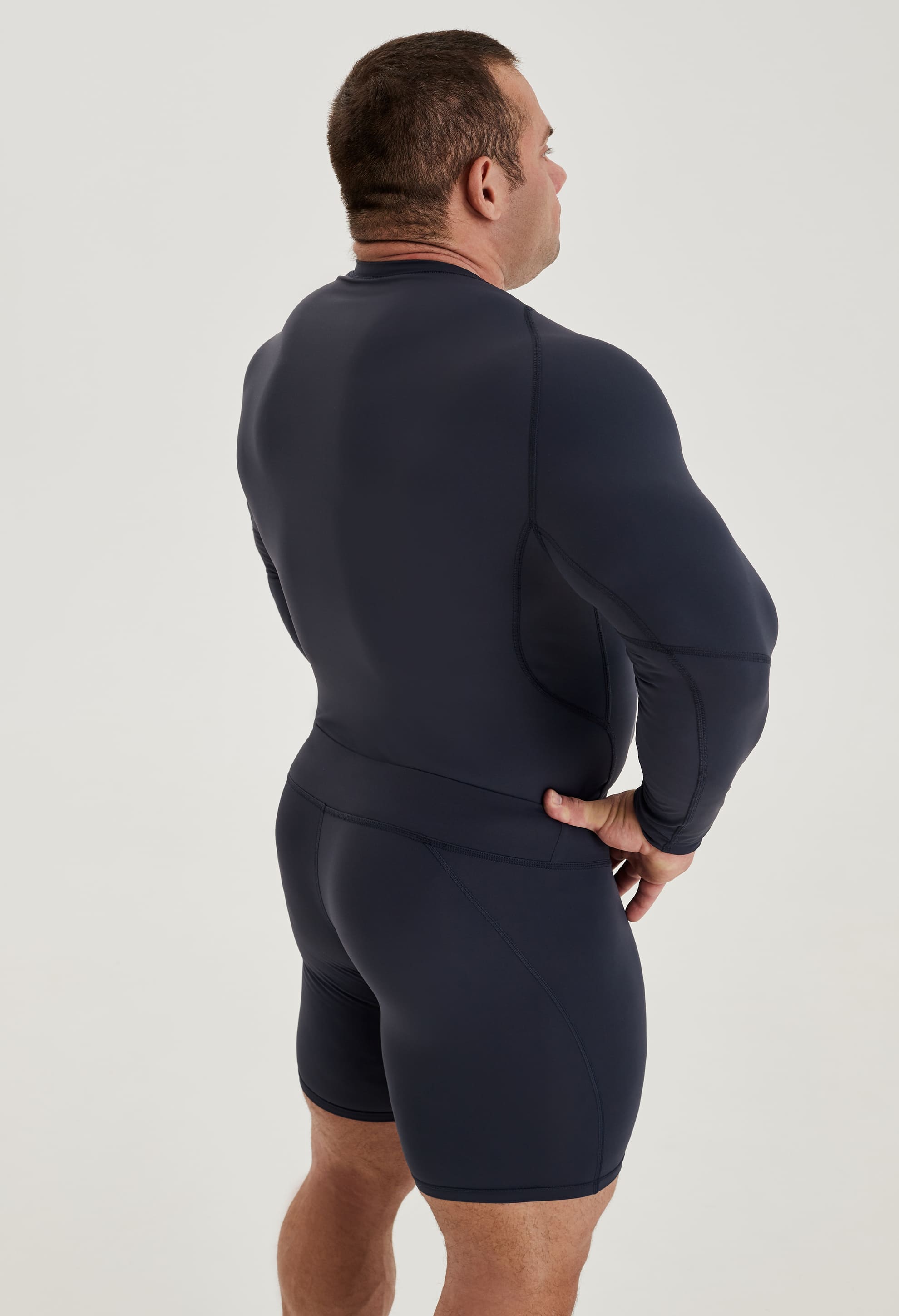 Компрессионный Рашгард Мужской CHAMP Rashguard Long Синий