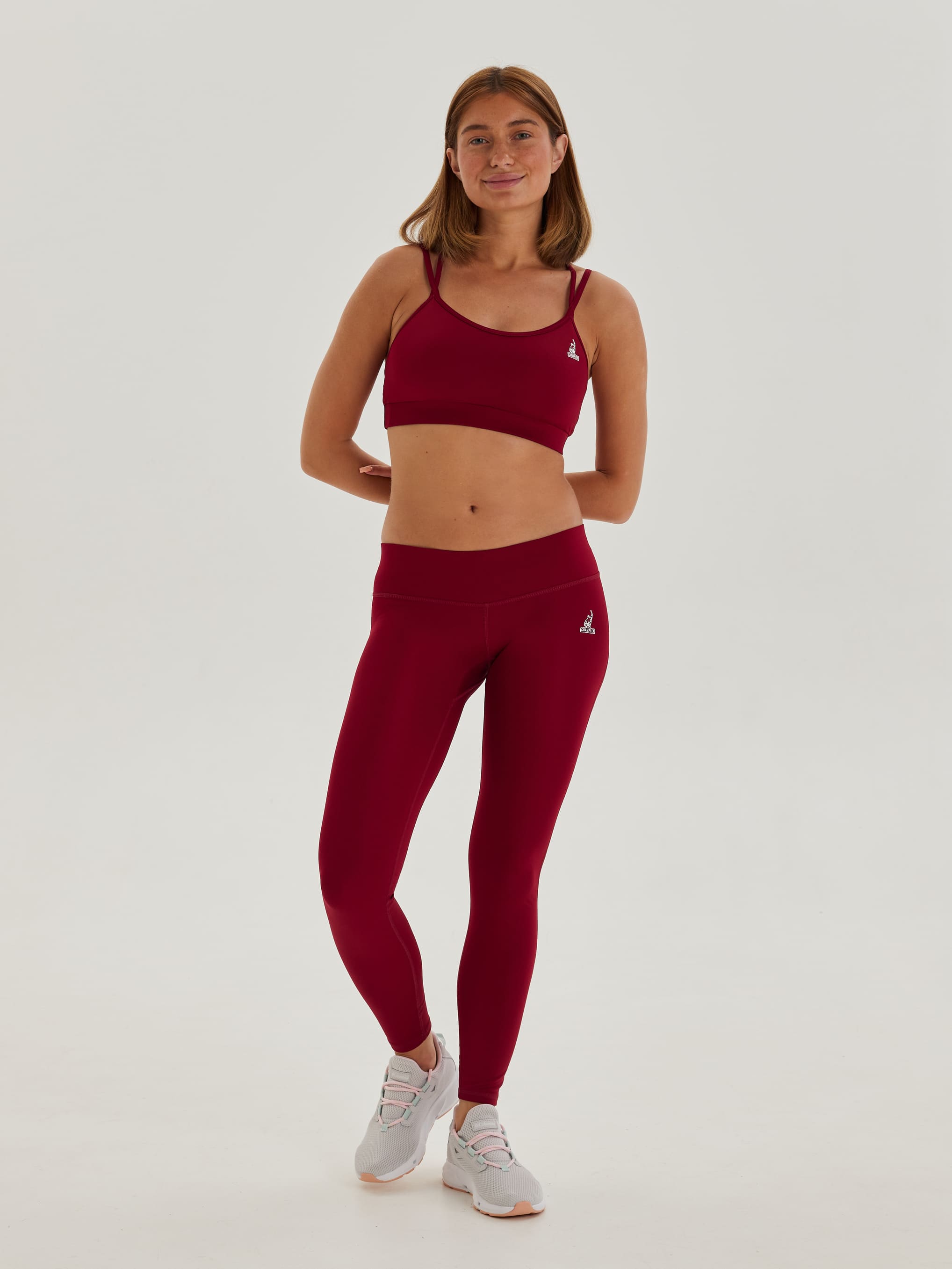 Легинсы низкой посадки женские CHAMP 2FIT Бордо