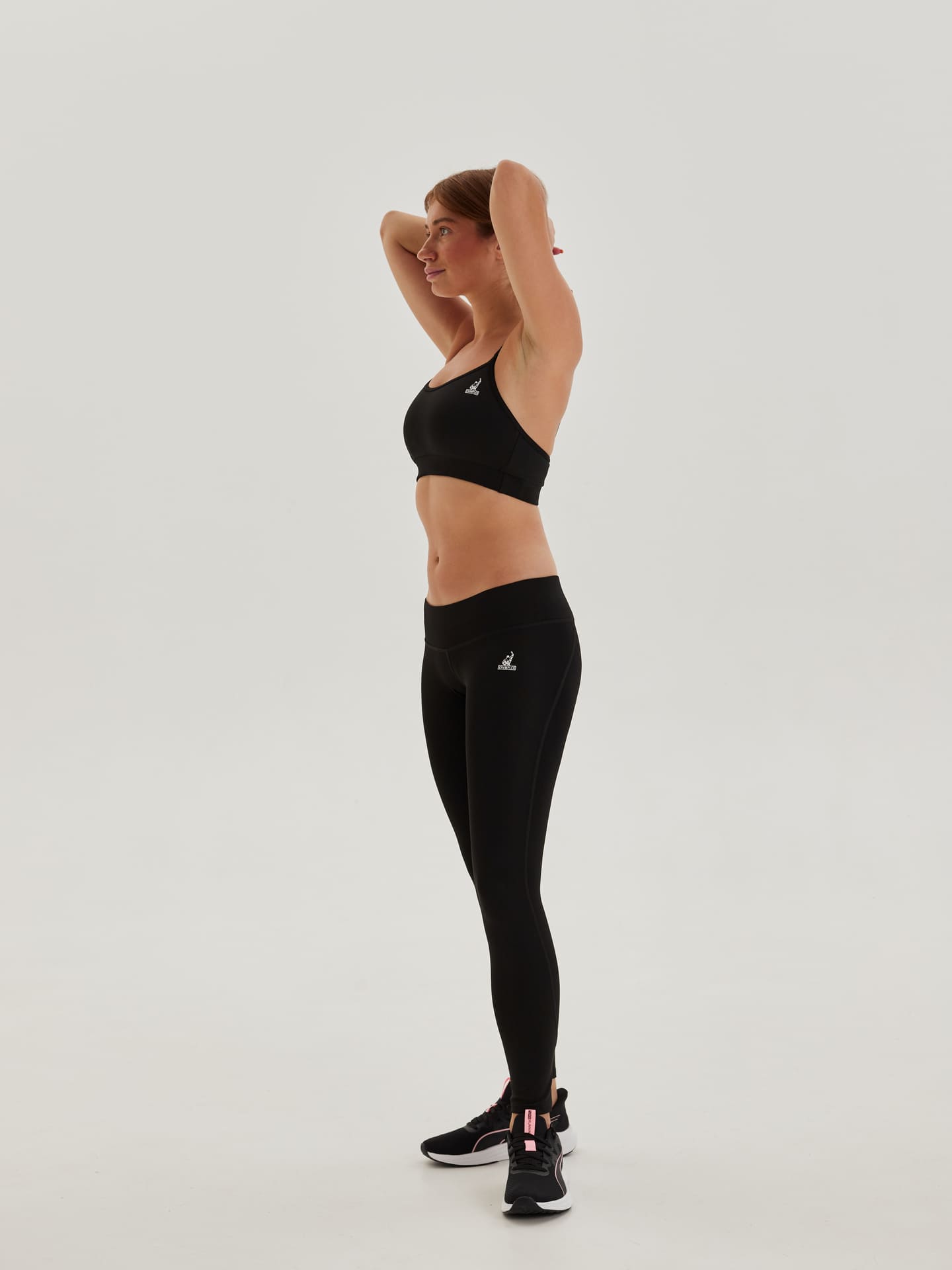 Легинсы низкой посадки женские CHAMP 2FIT Черные