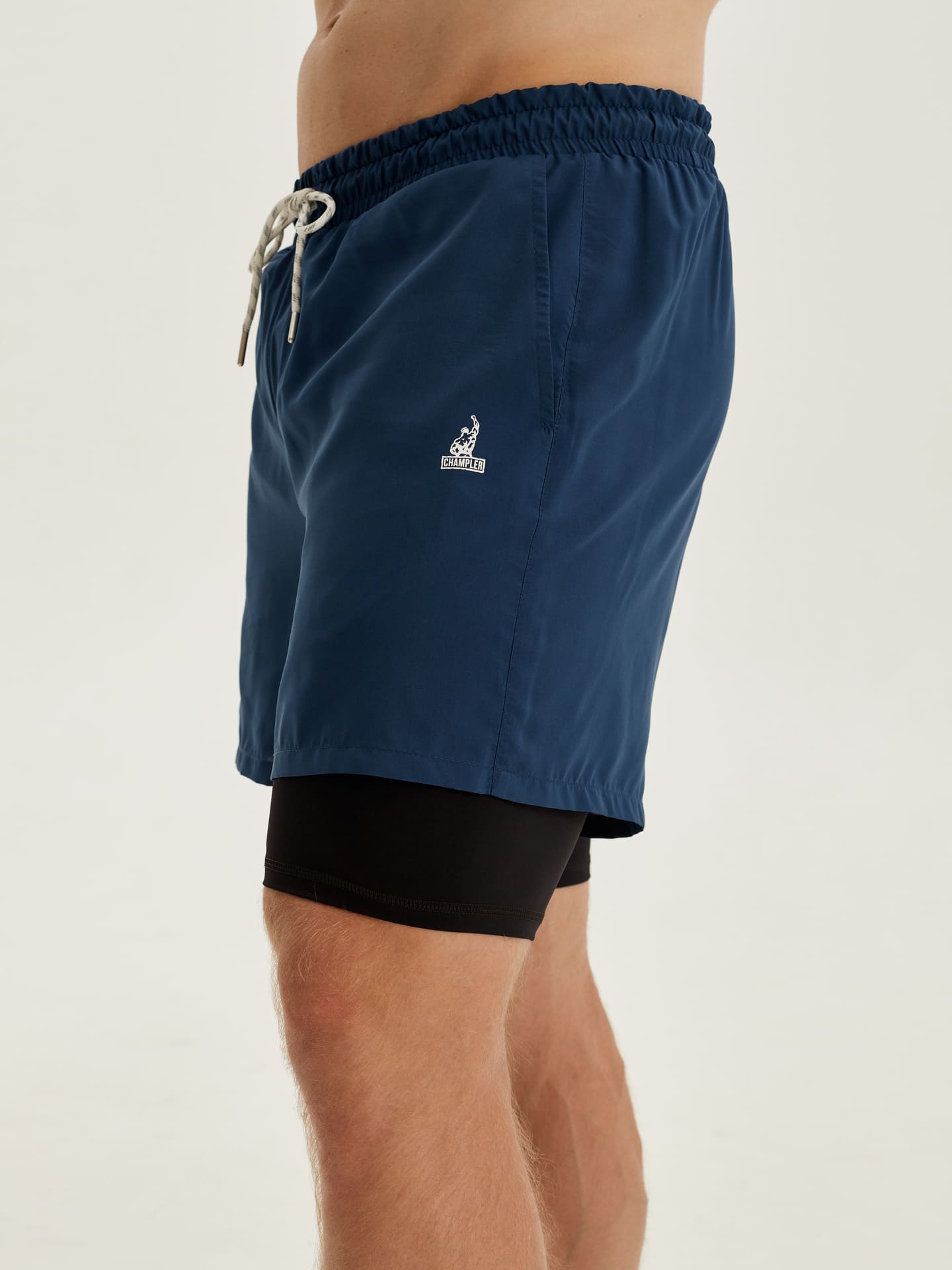 Шорты Двухслойные мужские CHAMP Shorts PRO Синие
