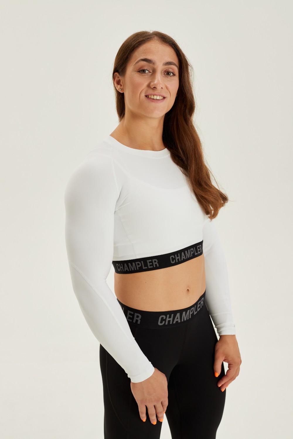 Компрессионный Рашгард женский CHAMP Rashguard UP Белый